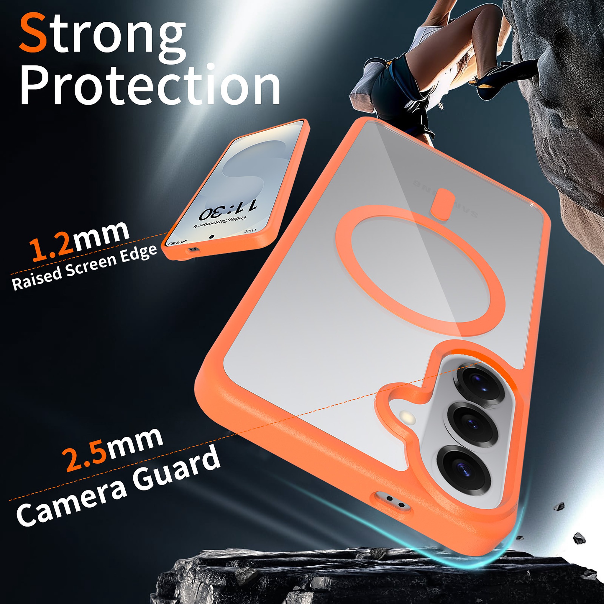 SendaFit Clear Two-in-One MagSafe Case for Galaxy S26+ detail 31