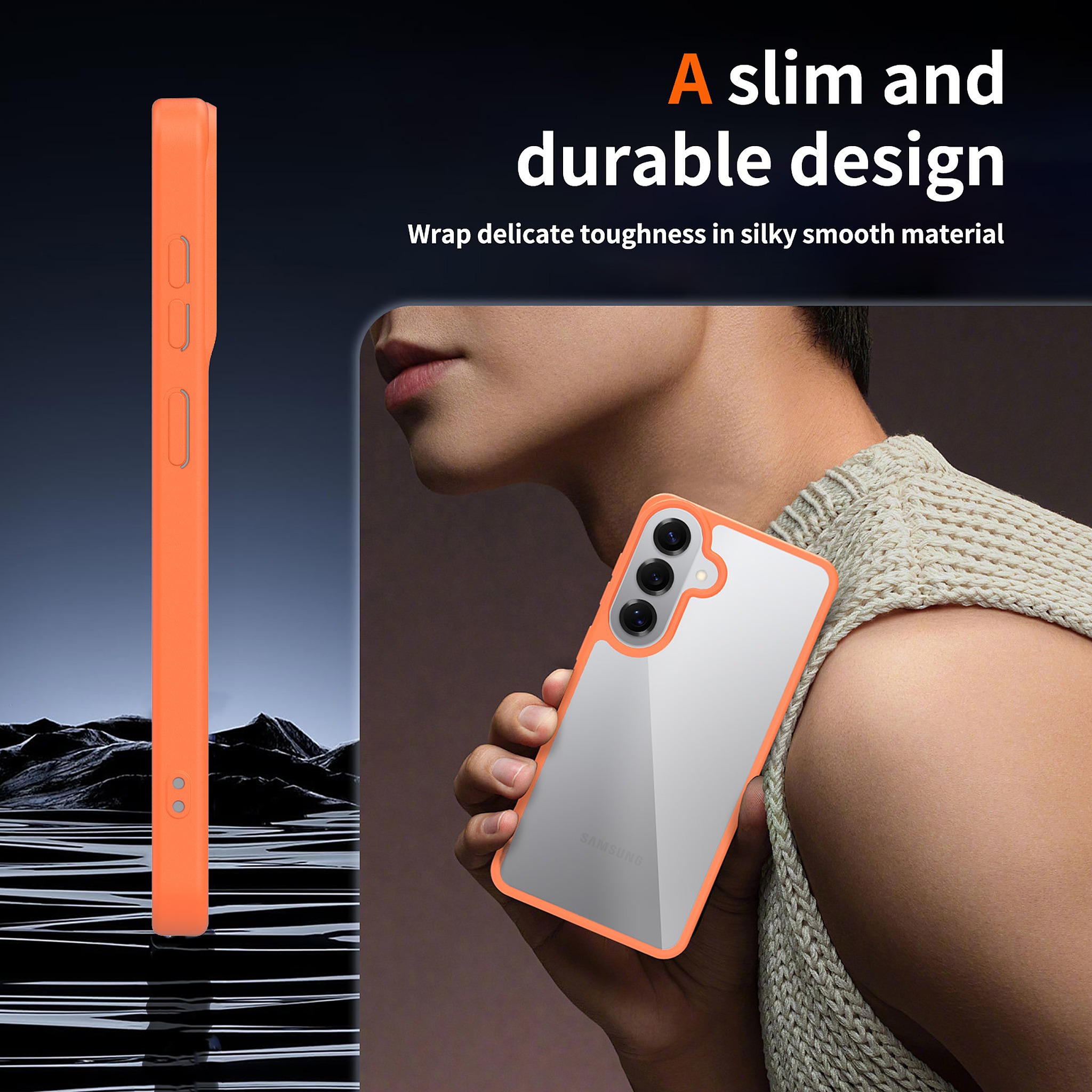 SendaFit Clear Two-in-One Case for Galaxy S26+ detail 1