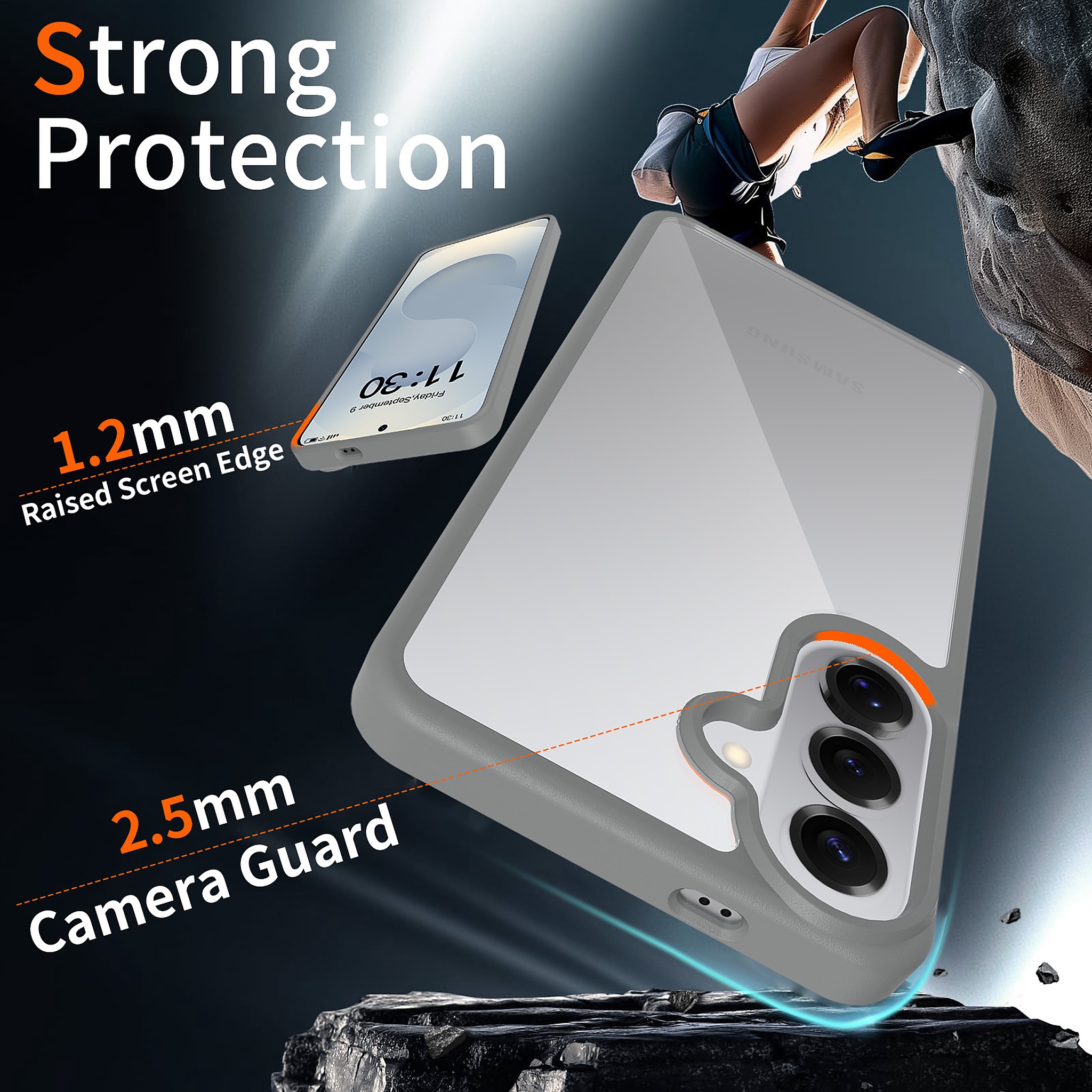 SendaFit Clear Two-in-One Case for Galaxy S26+ detail 11