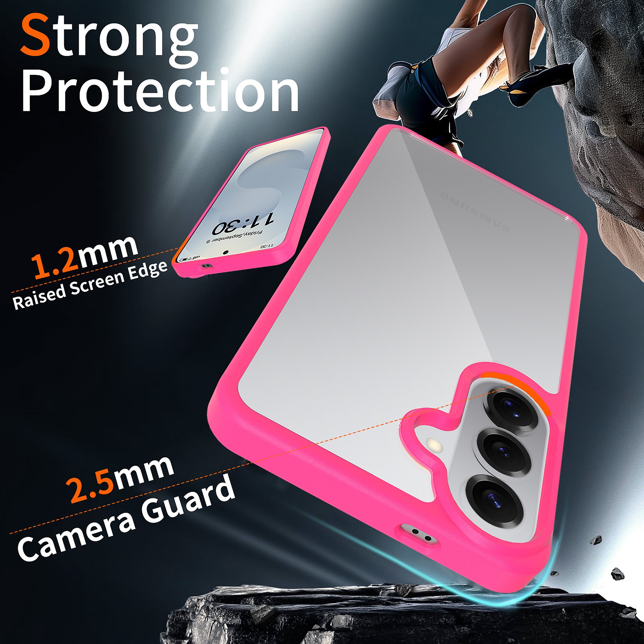SendaFit Clear Two-in-One Case for Galaxy S26+ detail 2