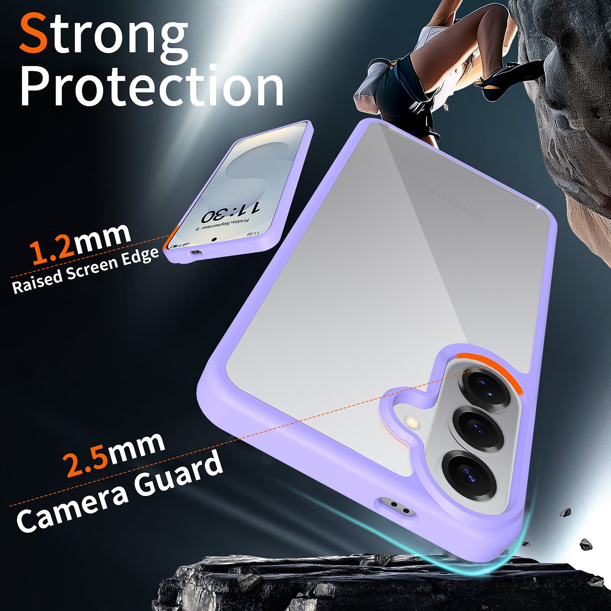 SendaFit Clear Two-in-One Case for Galaxy S26+ detail 24