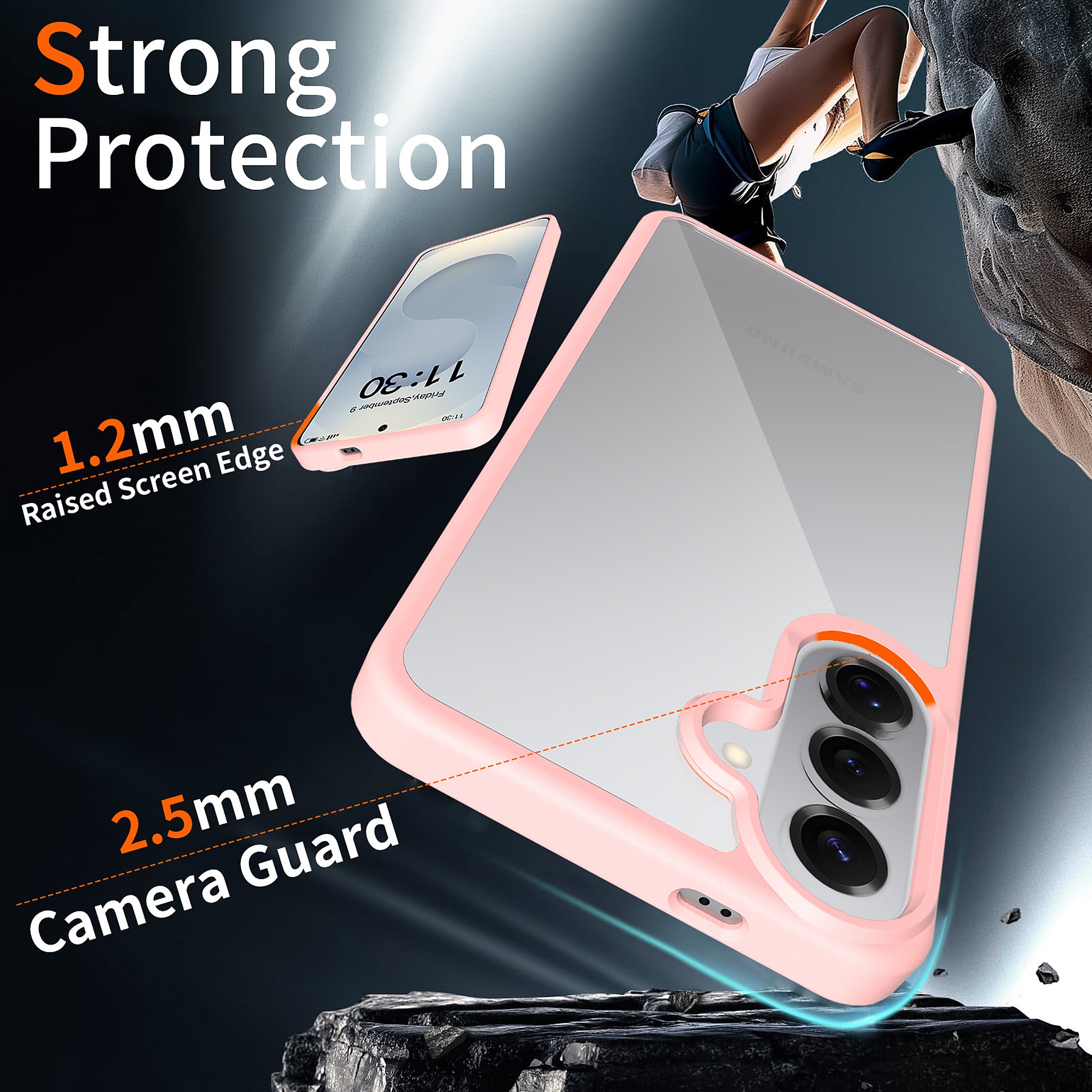 SendaFit Clear Two-in-One Case for Galaxy S26+ detail 6