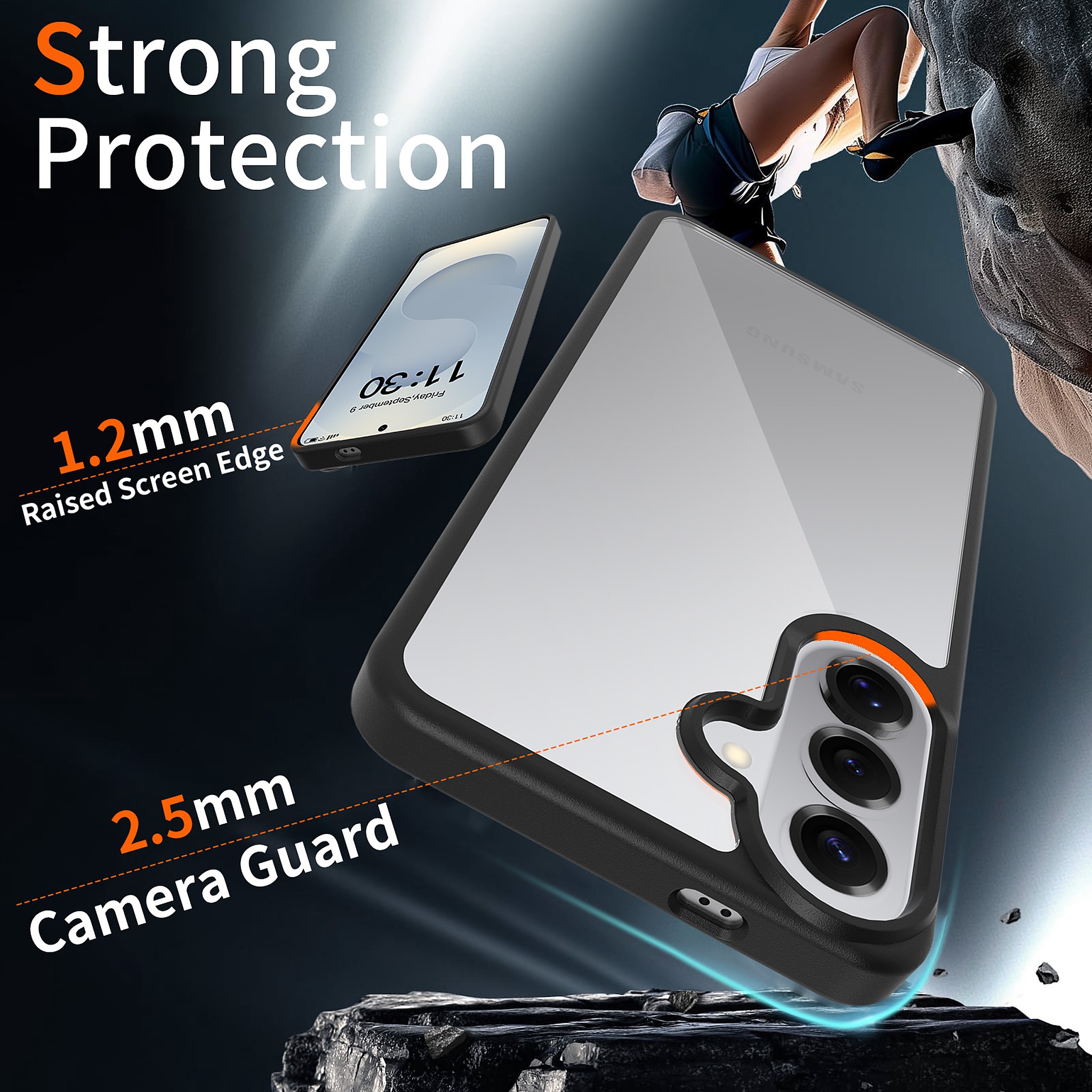 SendaFit Clear Two-in-One Case for Galaxy S26+ detail 9