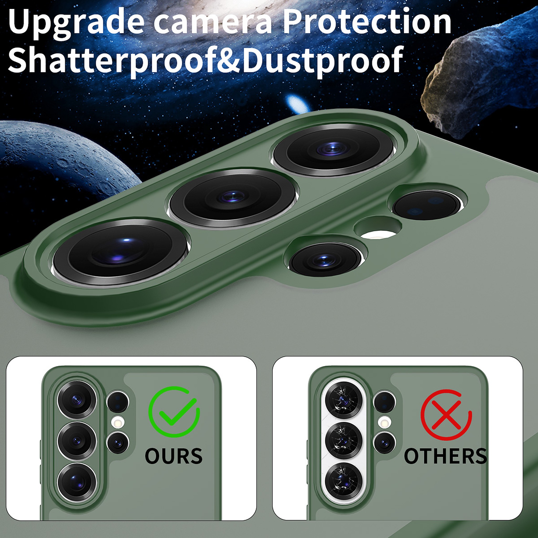 SendaFit Precise-Cutout Matte Skin-Feel Case for Galaxy S26 Ultra detail 11
