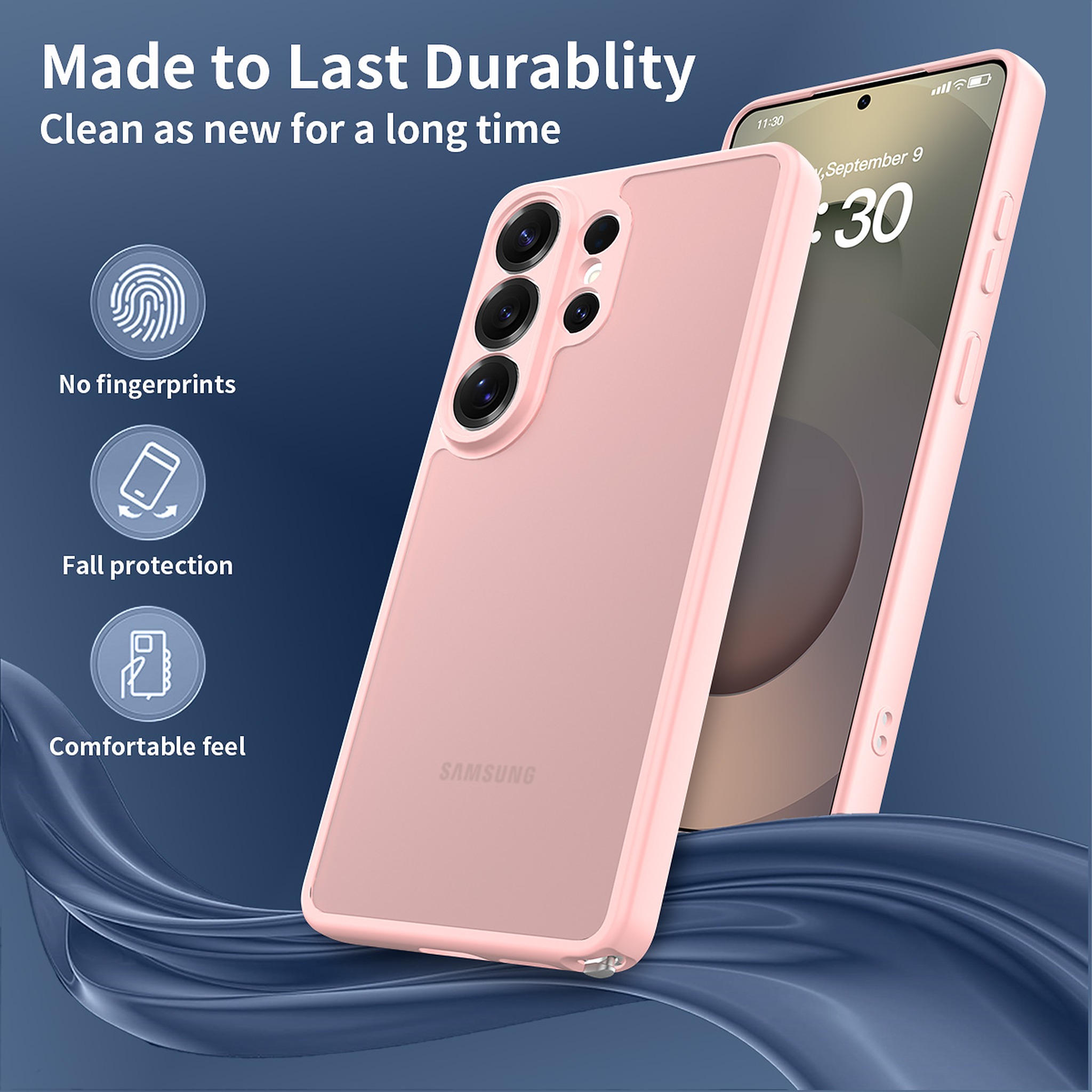 SendaFit Precise-Cutout Matte Skin-Feel Case for Galaxy S26 Ultra detail 19
