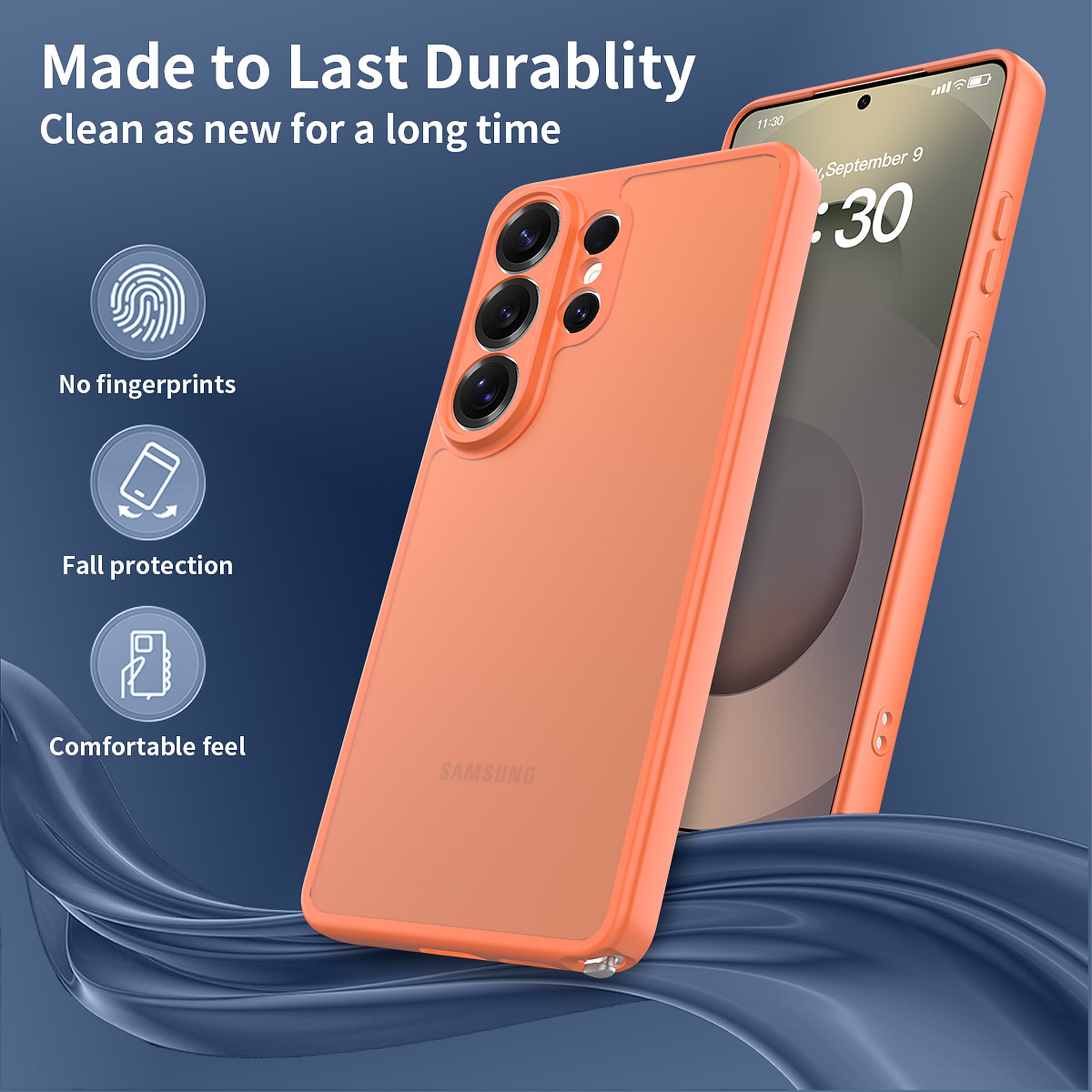 SendaFit Precise-Cutout Matte Skin-Feel Case for Galaxy S26 Ultra detail 2