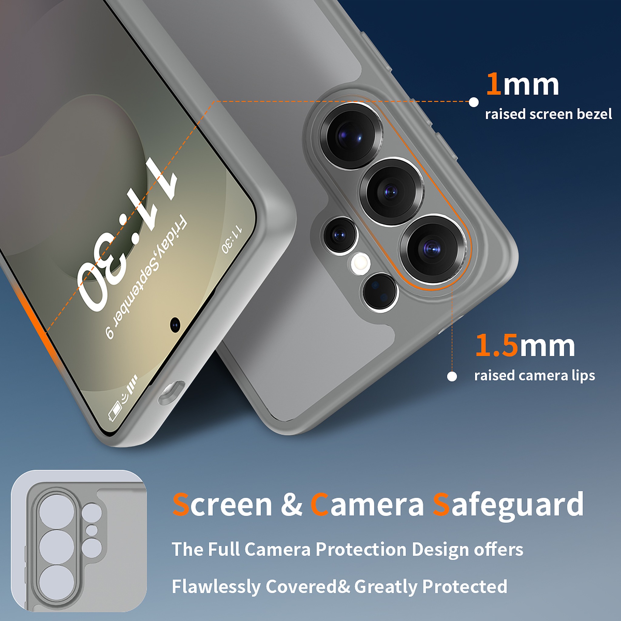 SendaFit Precise-Cutout Matte Skin-Feel Case for Galaxy S26 Ultra detail 21