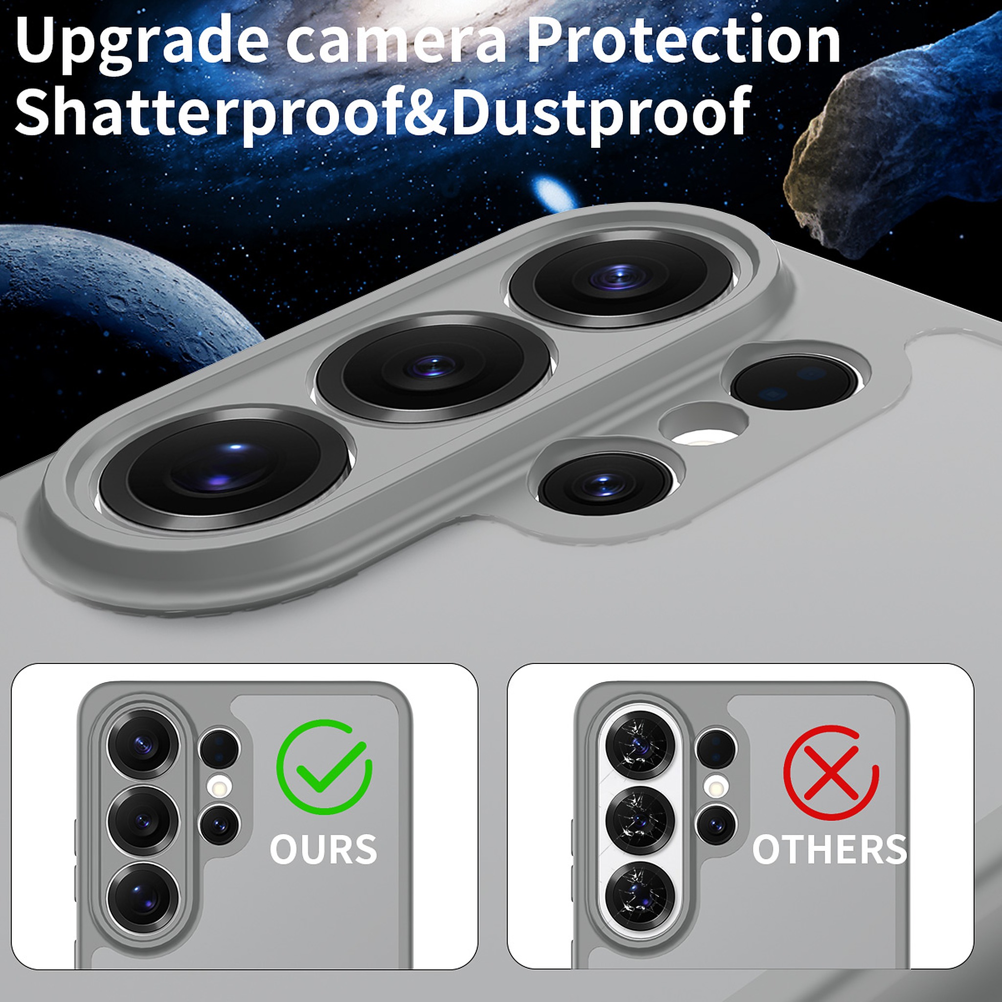 SendaFit Precise-Cutout Matte Skin-Feel Case for Galaxy S26 Ultra detail 24