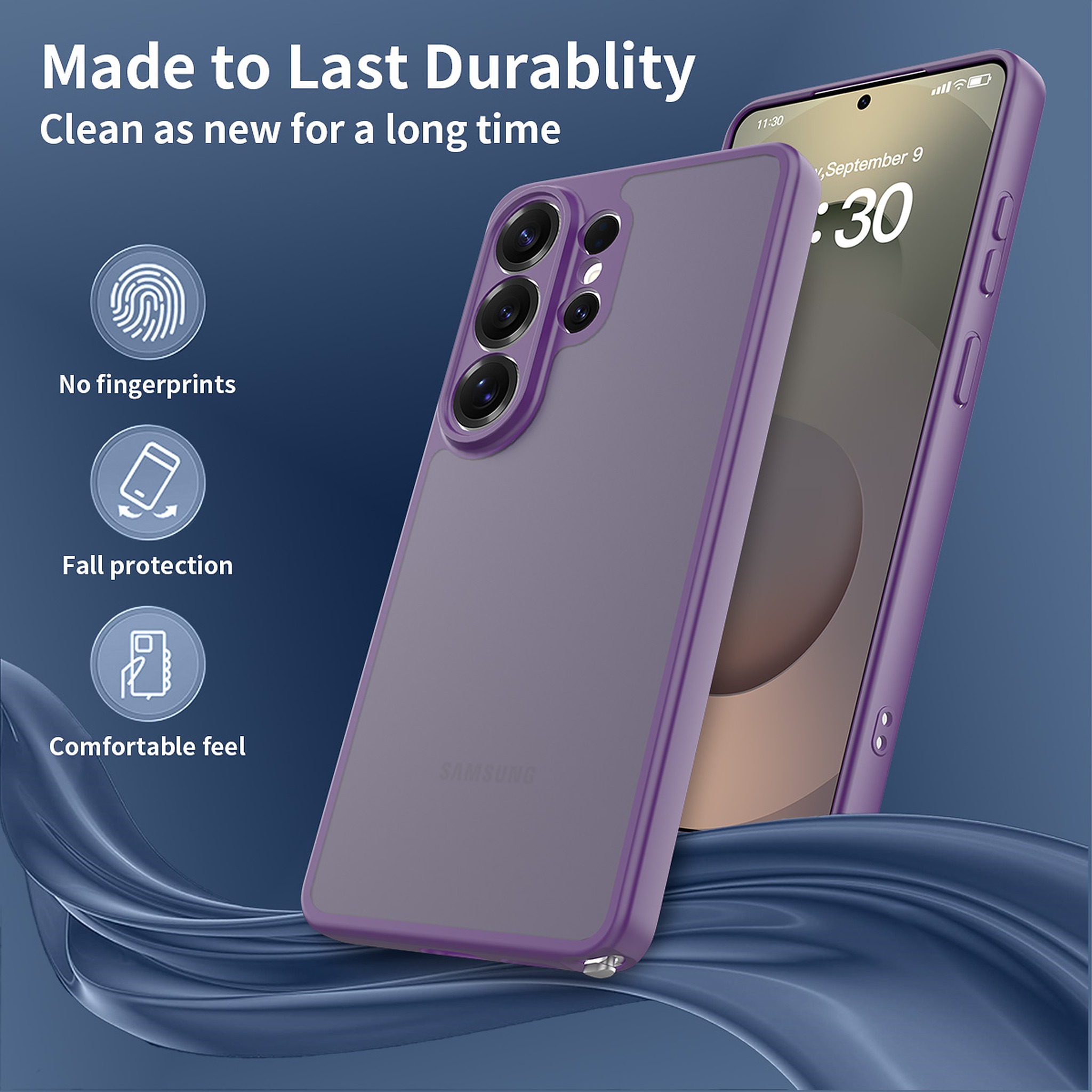 SendaFit Precise-Cutout Matte Skin-Feel Case for Galaxy S26 Ultra detail 28