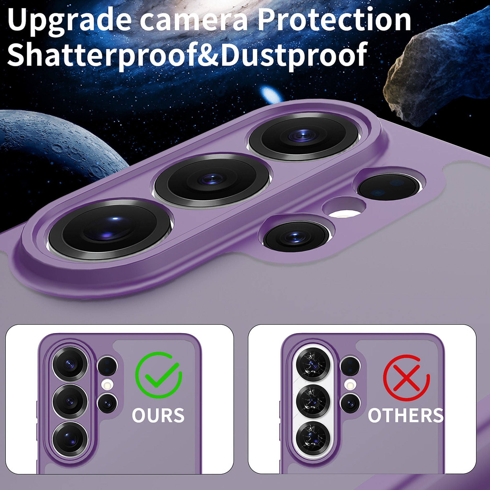 SendaFit Precise-Cutout Matte Skin-Feel Case for Galaxy S26 Ultra detail 29