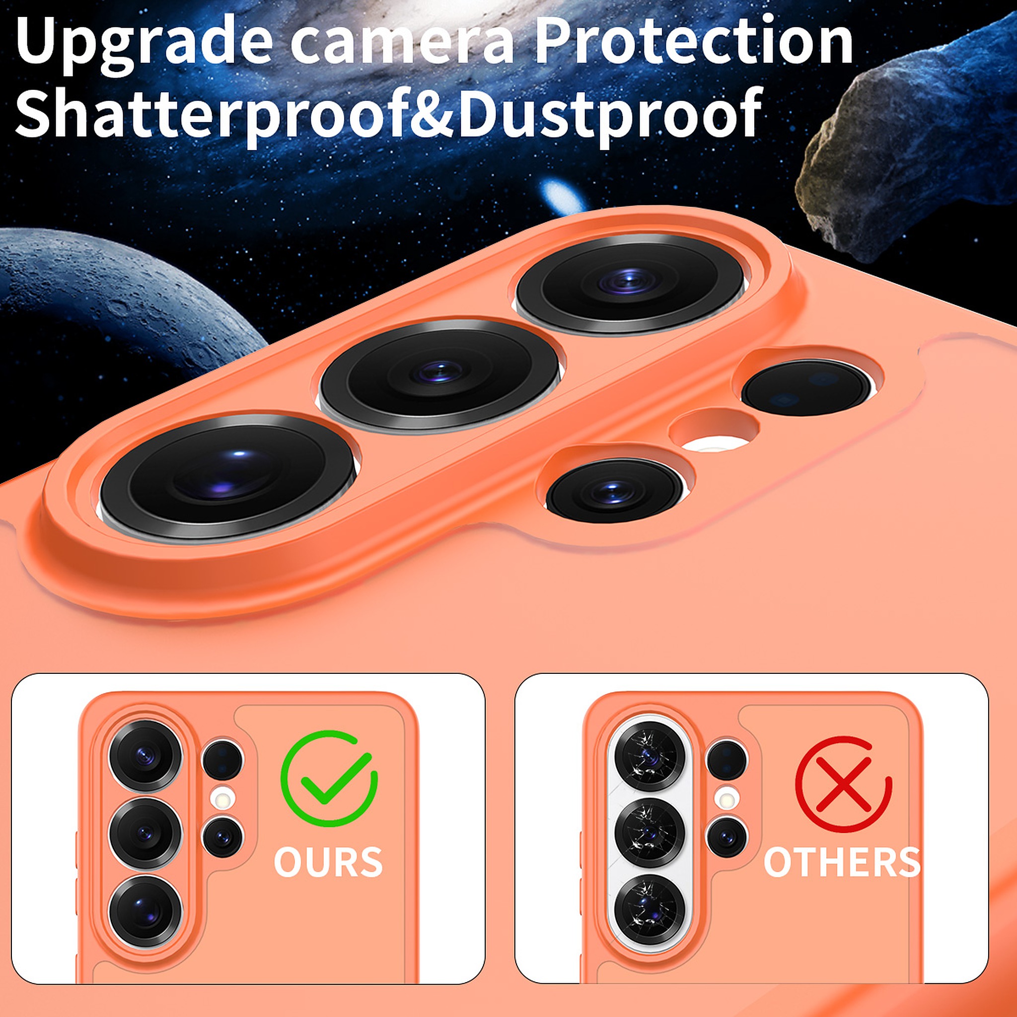 SendaFit Precise-Cutout Matte Skin-Feel Case for Galaxy S26 Ultra detail 3