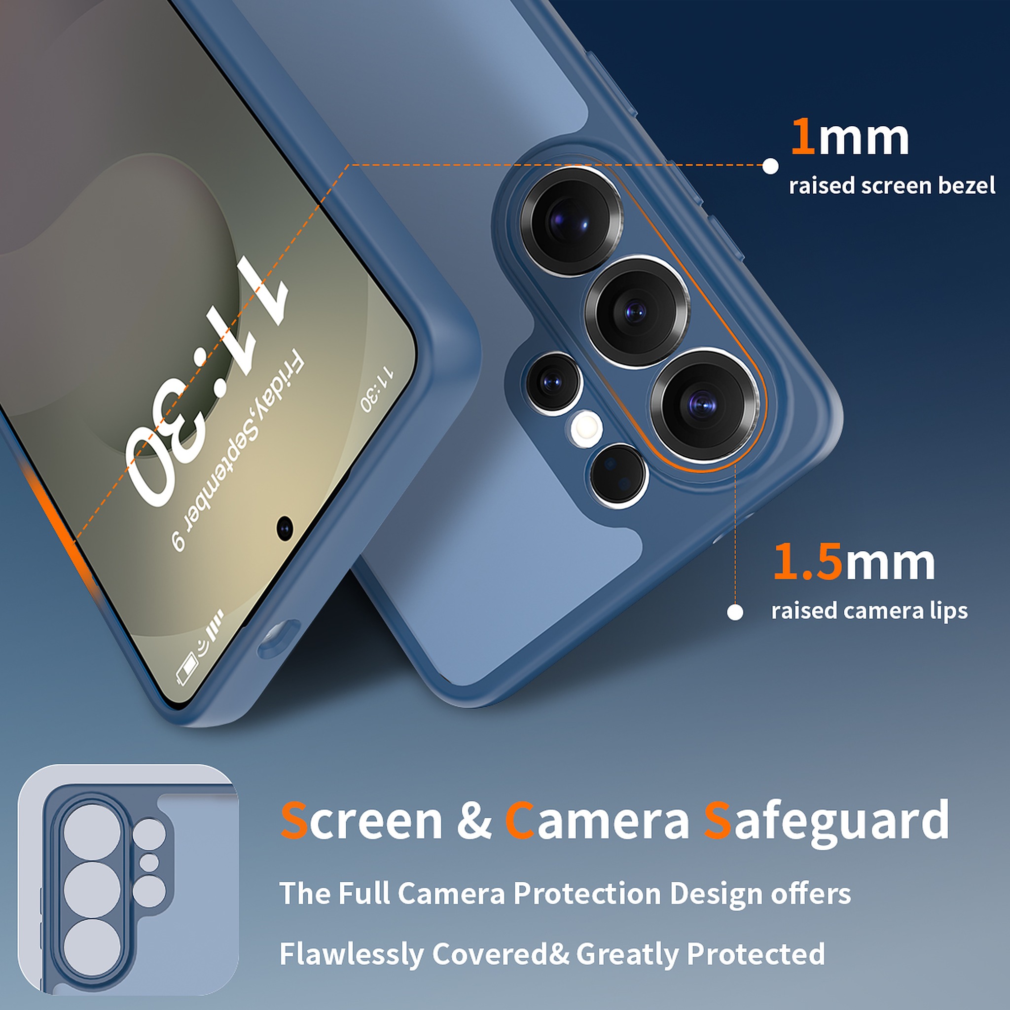 SendaFit Precise-Cutout Matte Skin-Feel Case for Galaxy S26 Ultra detail 30