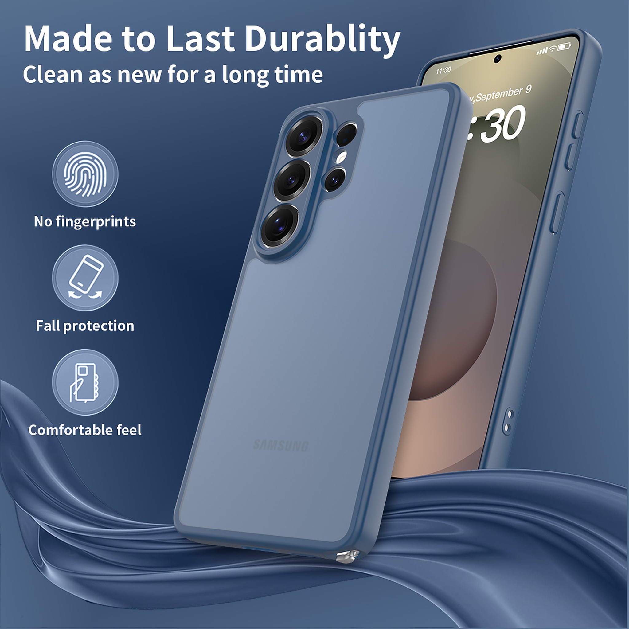 SendaFit Precise-Cutout Matte Skin-Feel Case for Galaxy S26 Ultra detail 32