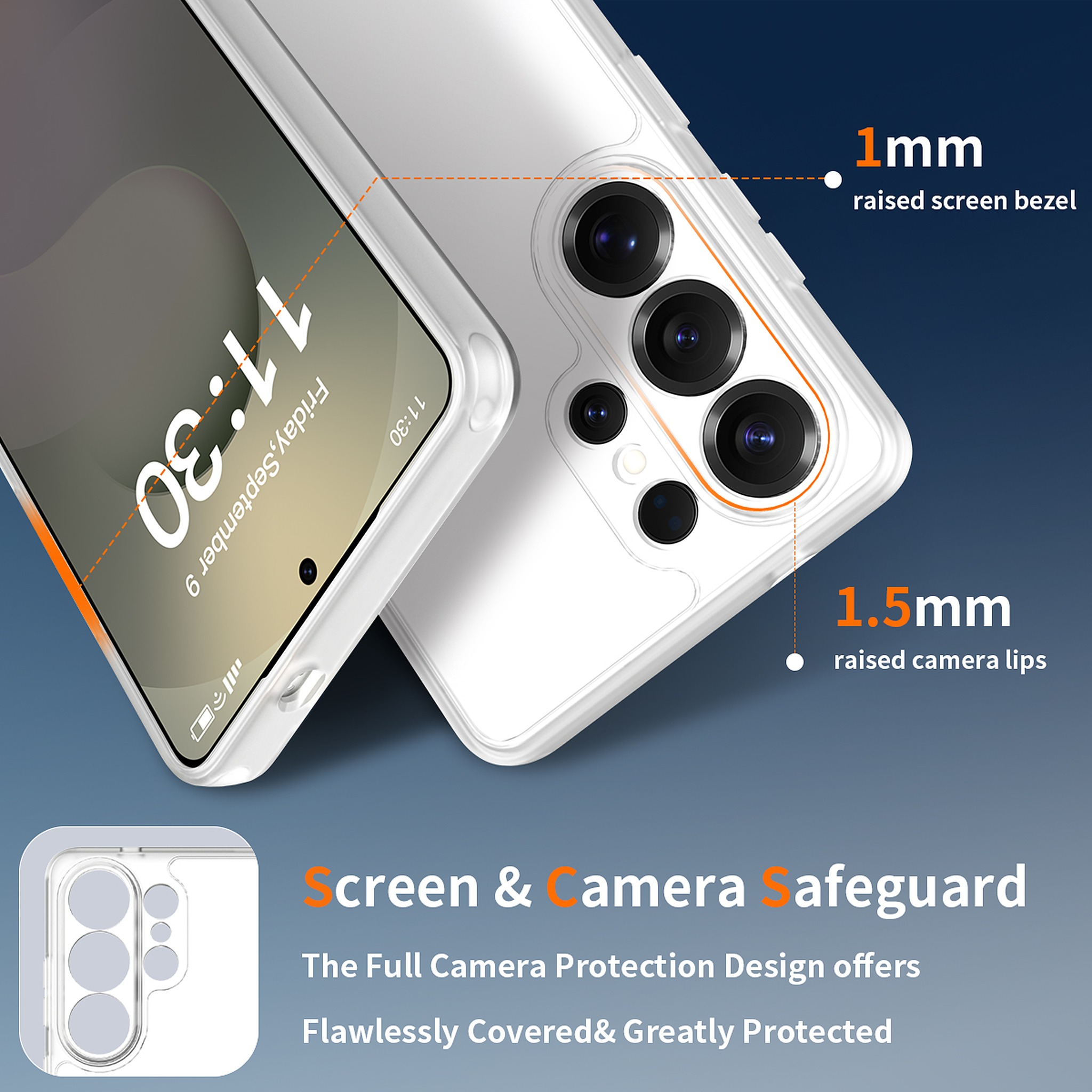 SendaFit Precise-Cutout Matte Skin-Feel Case for Galaxy S26 Ultra detail 4