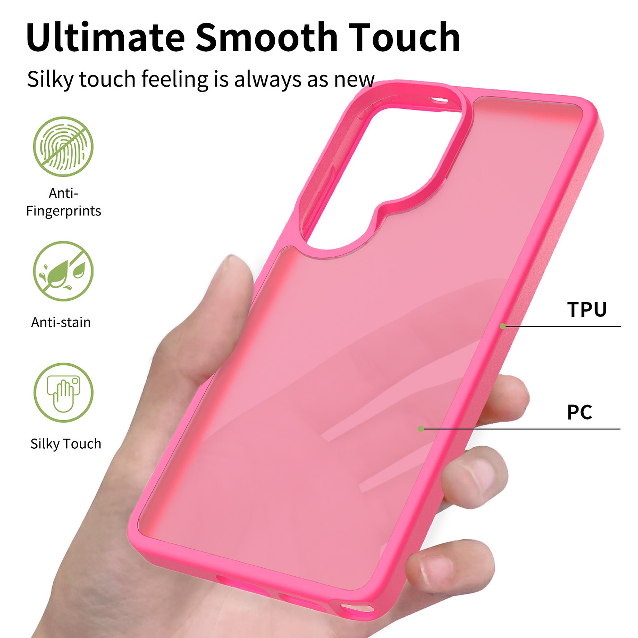 SendaFit Matte Skin-Feel Two-in-One Case for Galaxy S26 Ultra detail 10
