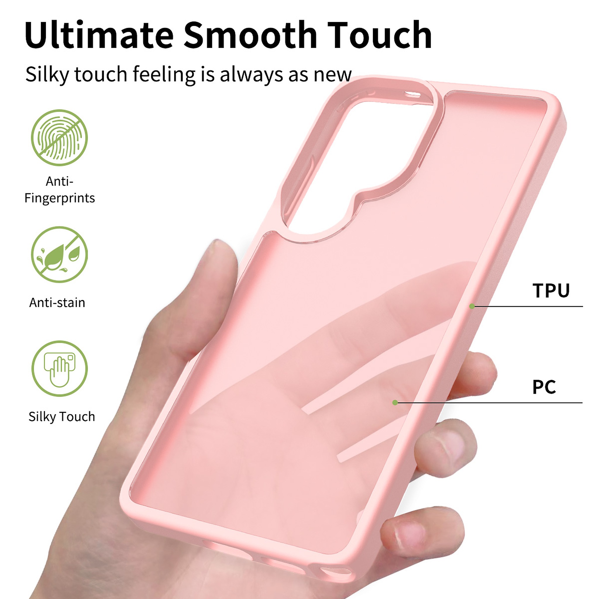 SendaFit Matte Skin-Feel Two-in-One Case for Galaxy S26 Ultra detail 11