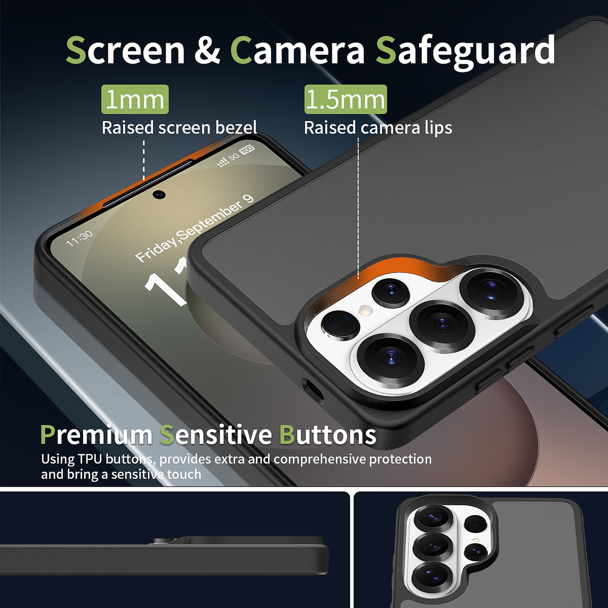 SendaFit Matte Skin-Feel Two-in-One Case for Galaxy S26 Ultra detail 13