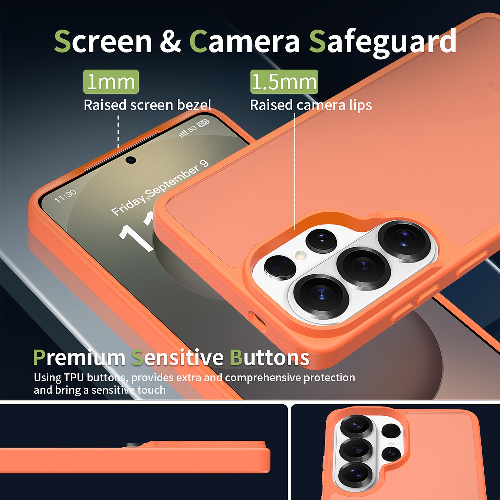 SendaFit Matte Skin-Feel Two-in-One Case for Galaxy S26 Ultra detail 20
