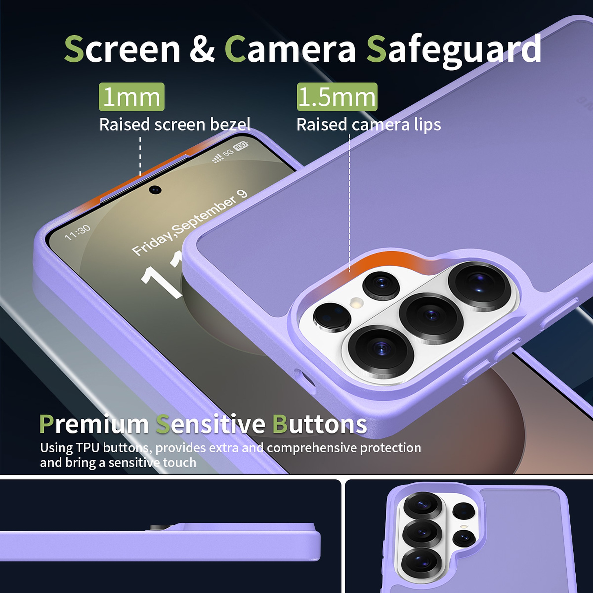 SendaFit Matte Skin-Feel Two-in-One Case for Galaxy S26 Ultra detail 21
