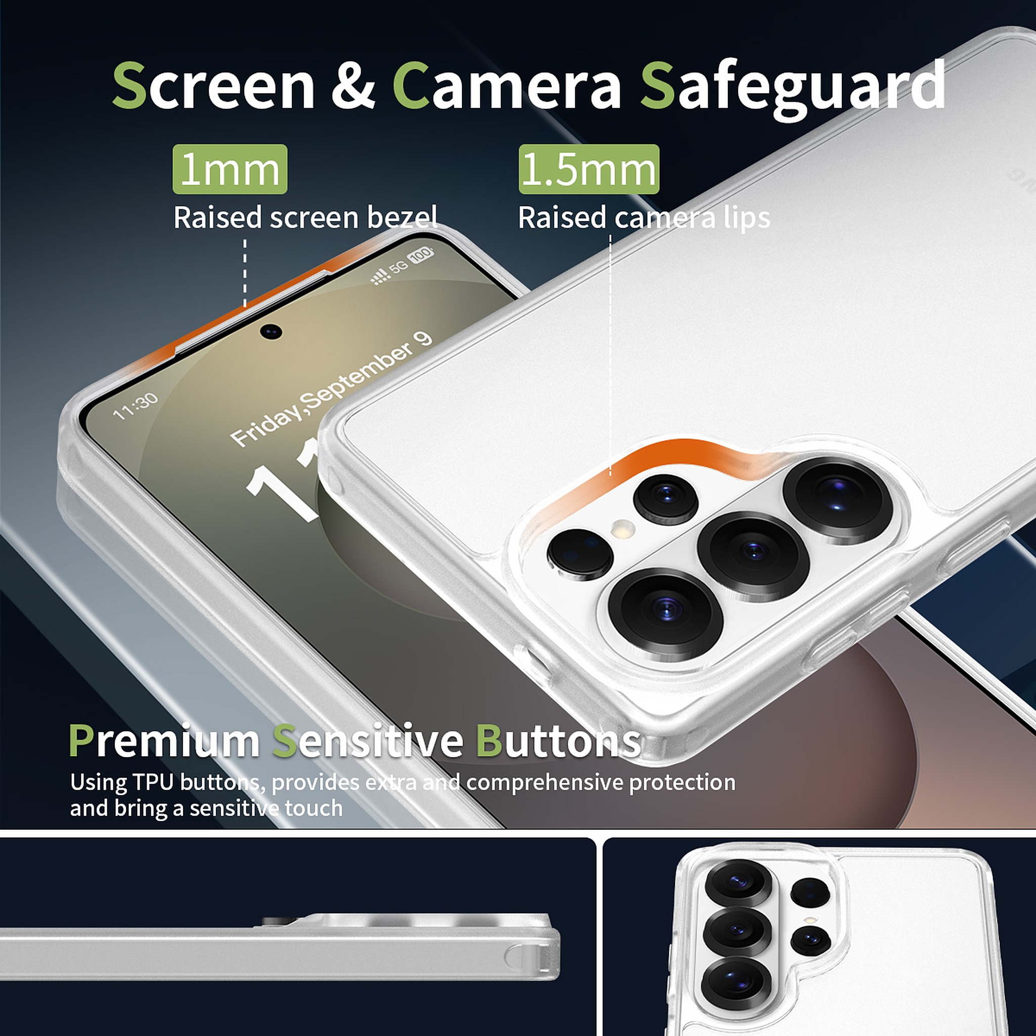 SendaFit Matte Skin-Feel Two-in-One Case for Galaxy S26 Ultra detail 24