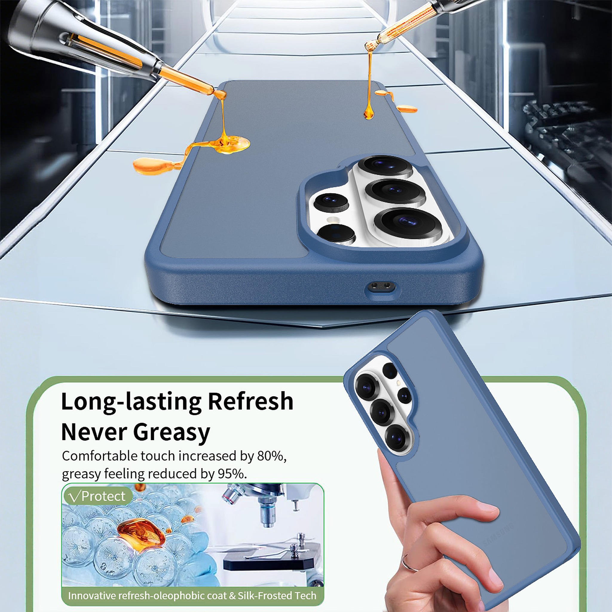SendaFit Matte Skin-Feel Two-in-One Case for Galaxy S26 Ultra detail 28