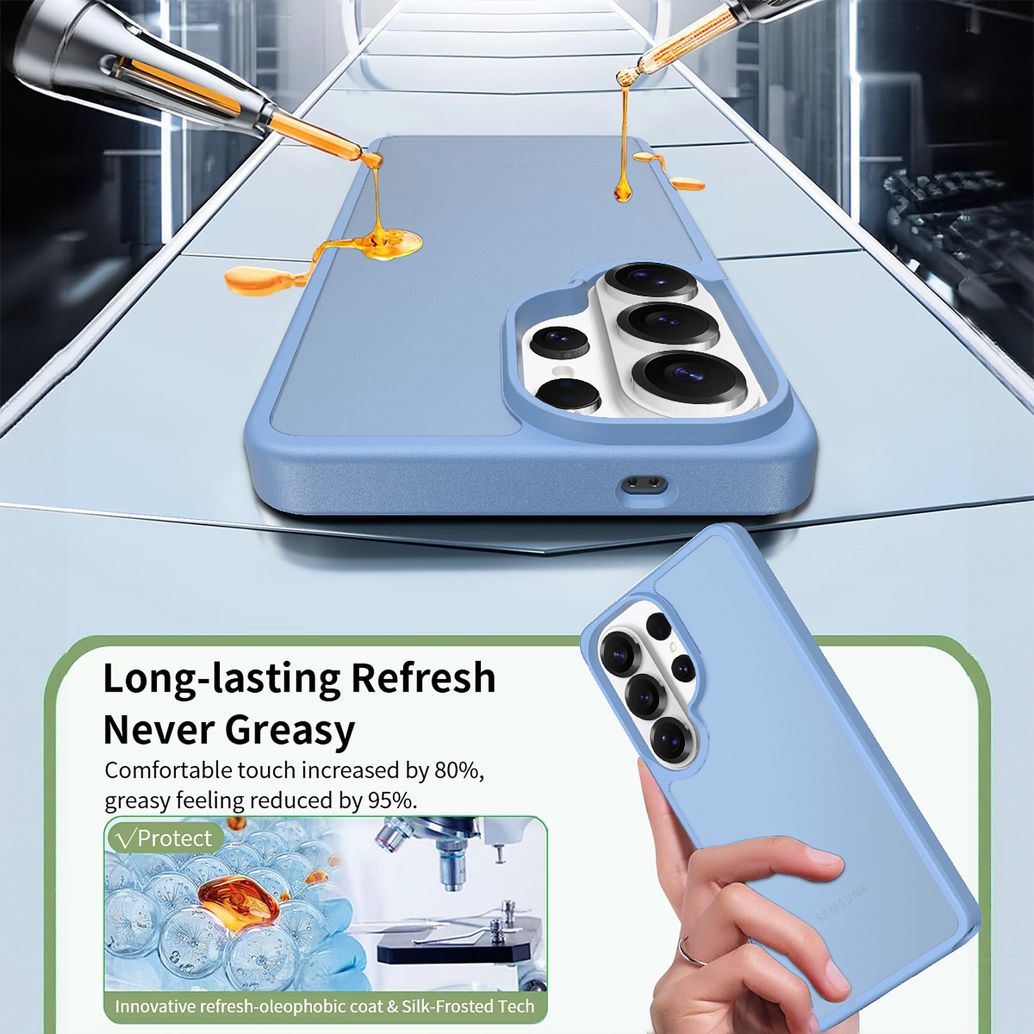 SendaFit Matte Skin-Feel Two-in-One Case for Galaxy S26 Ultra detail 31