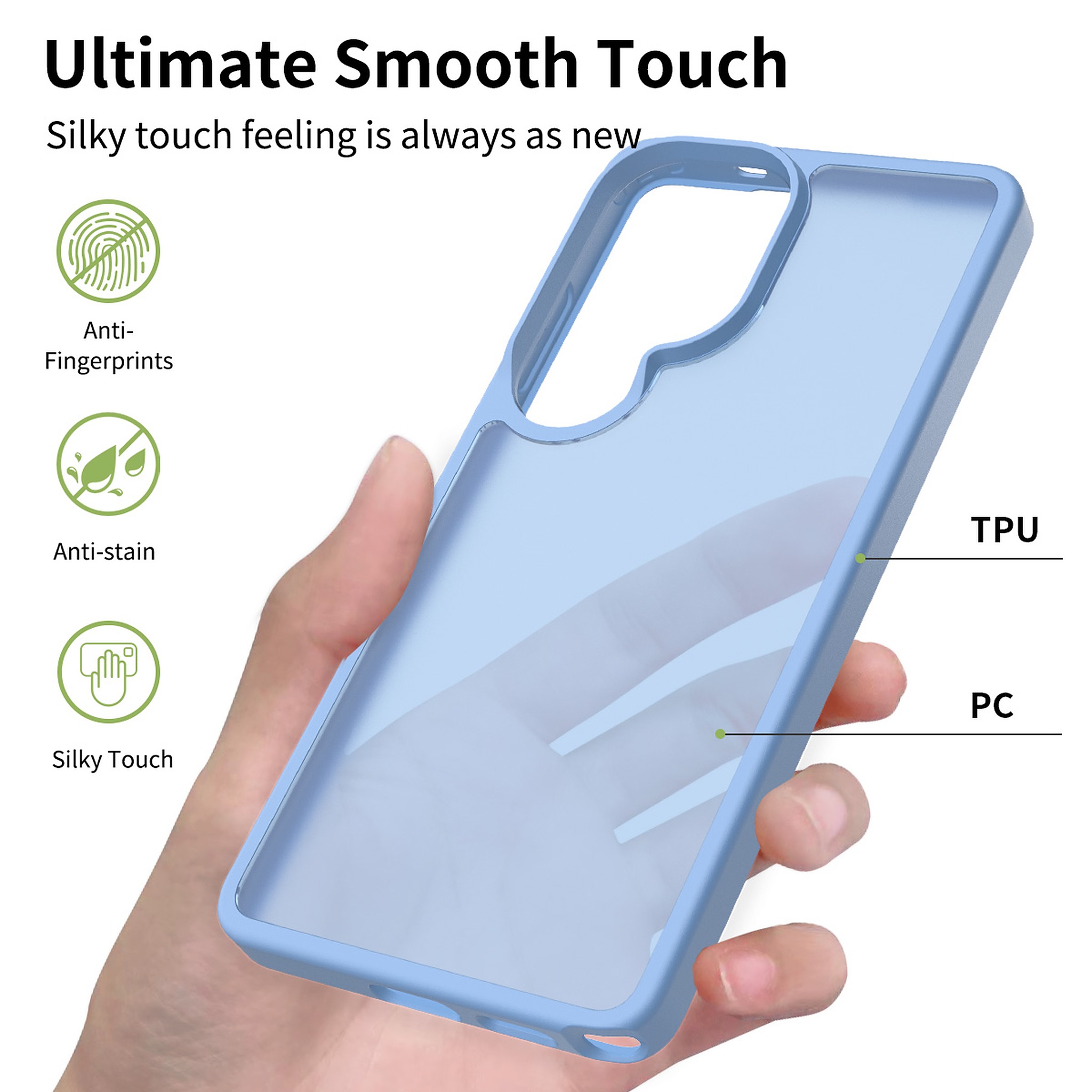 SendaFit Matte Skin-Feel Two-in-One Case for Galaxy S26 Ultra detail 7