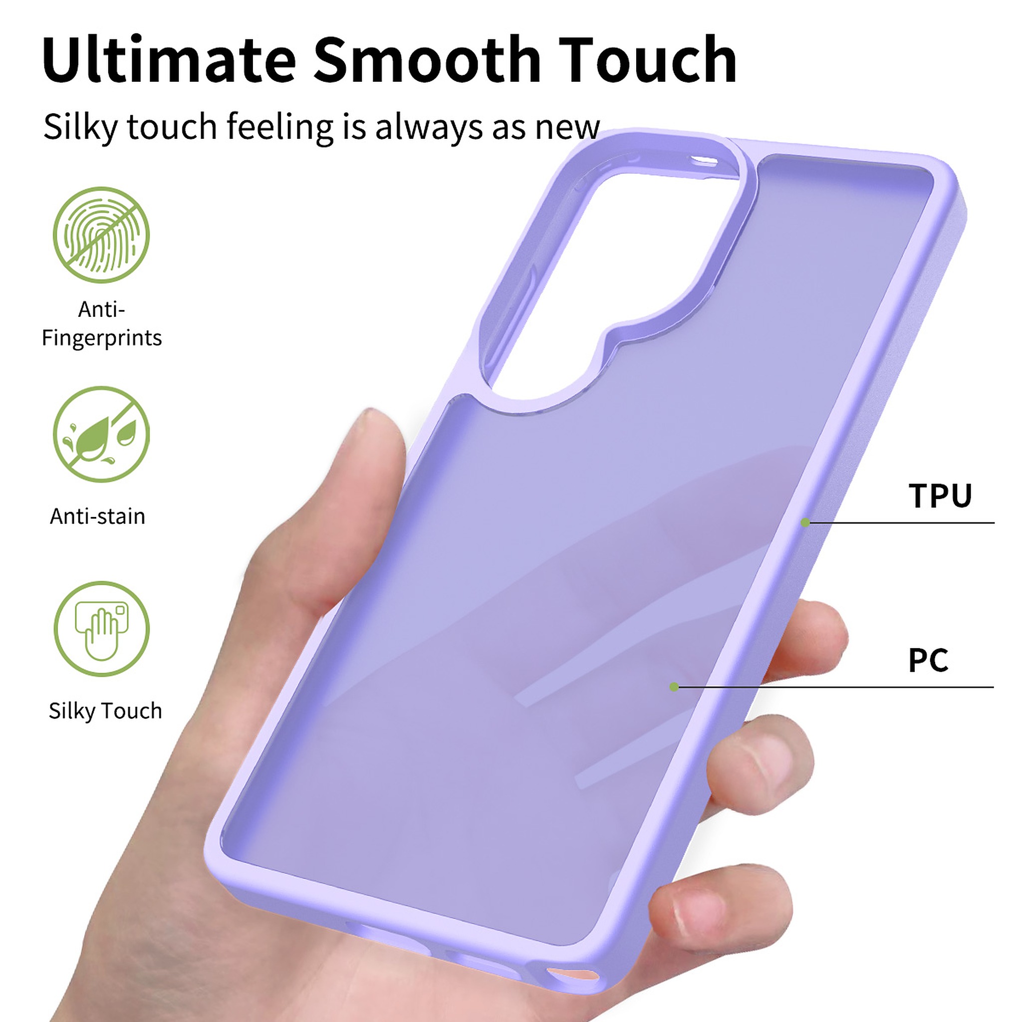 SendaFit Matte Skin-Feel Two-in-One Case for Galaxy S26 Ultra detail 9