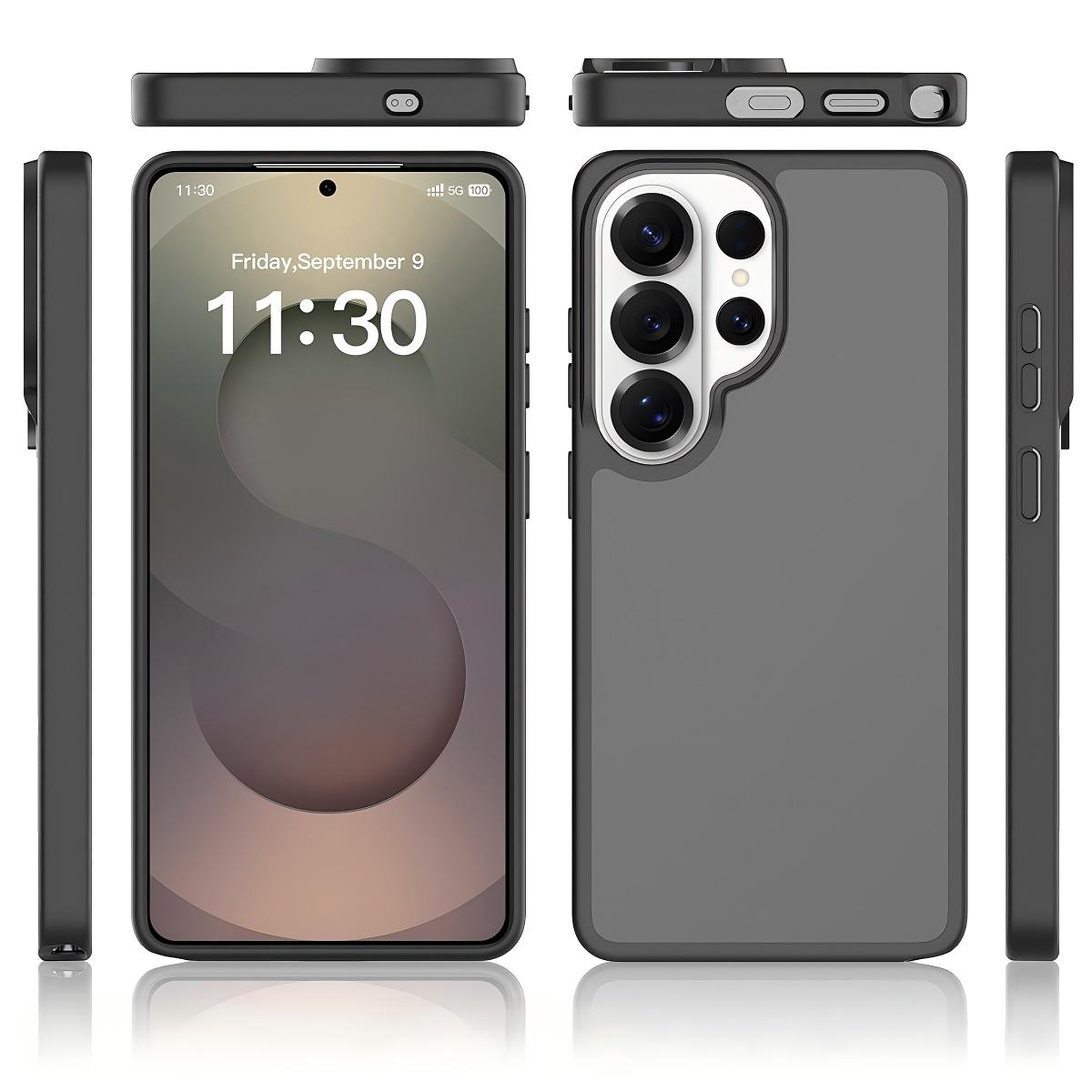 SendaFit Matte Skin-Feel Two-in-One Case for Galaxy S26 Ultra