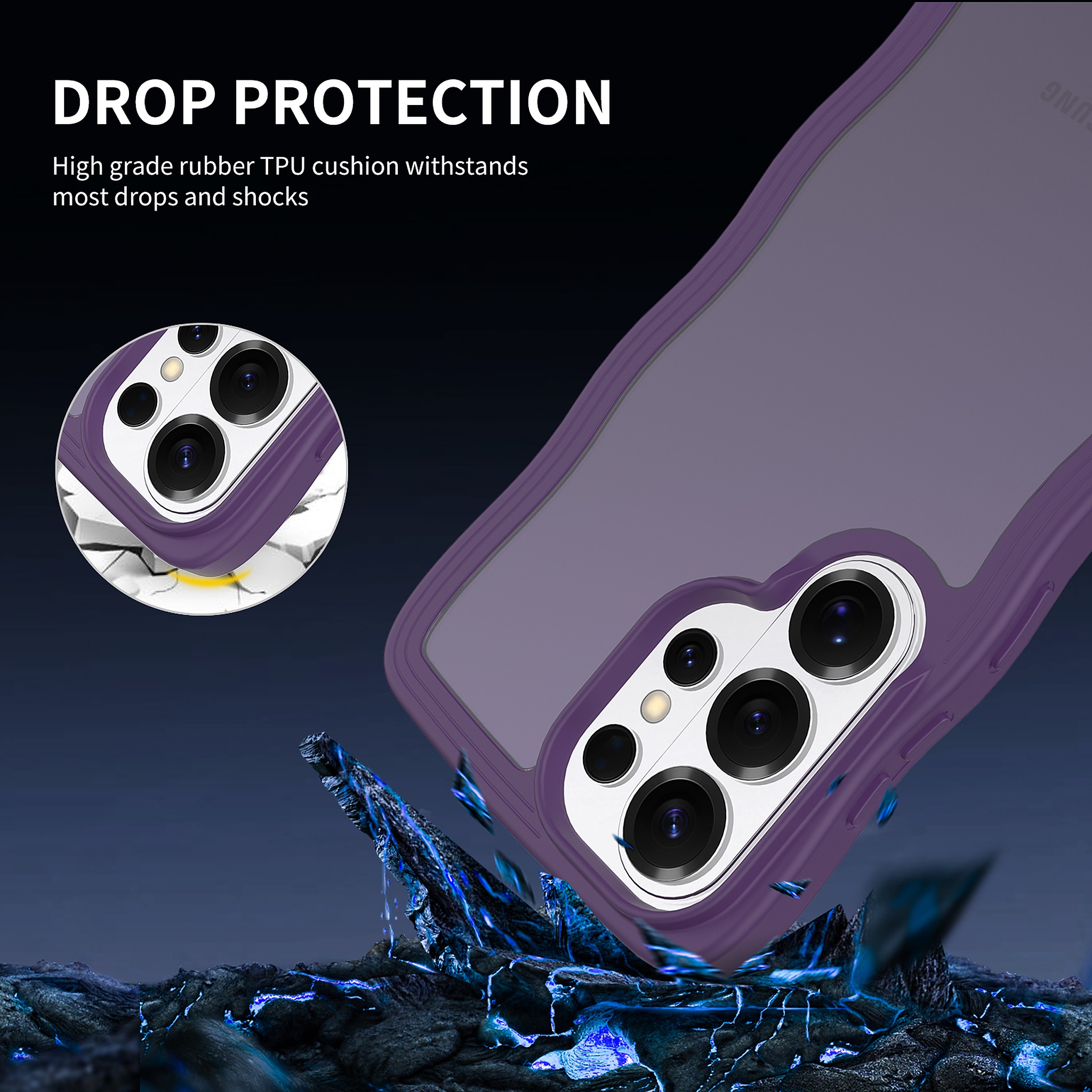 SendaFit Wavy Matte Two-in-One Case for Galaxy S26 Ultra detail 10