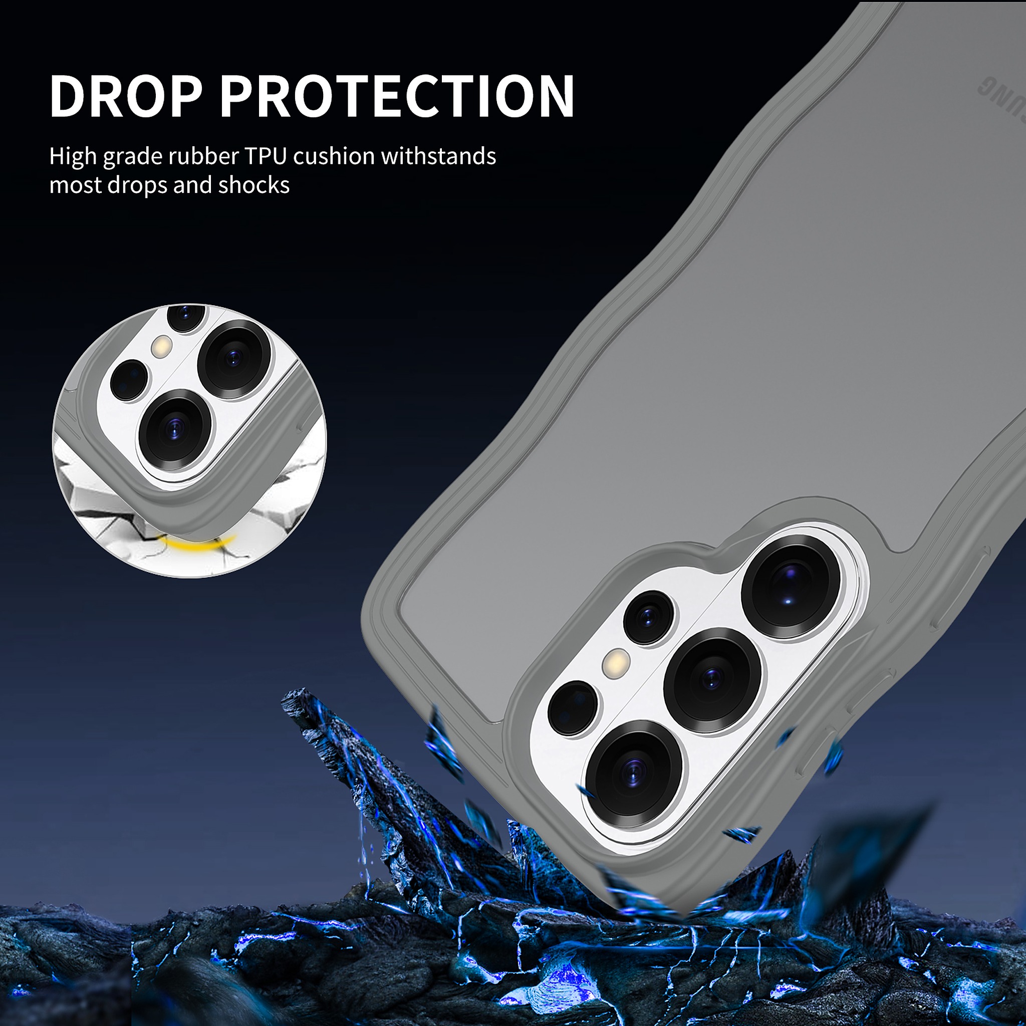 SendaFit Wavy Matte Two-in-One Case for Galaxy S26 Ultra detail 4