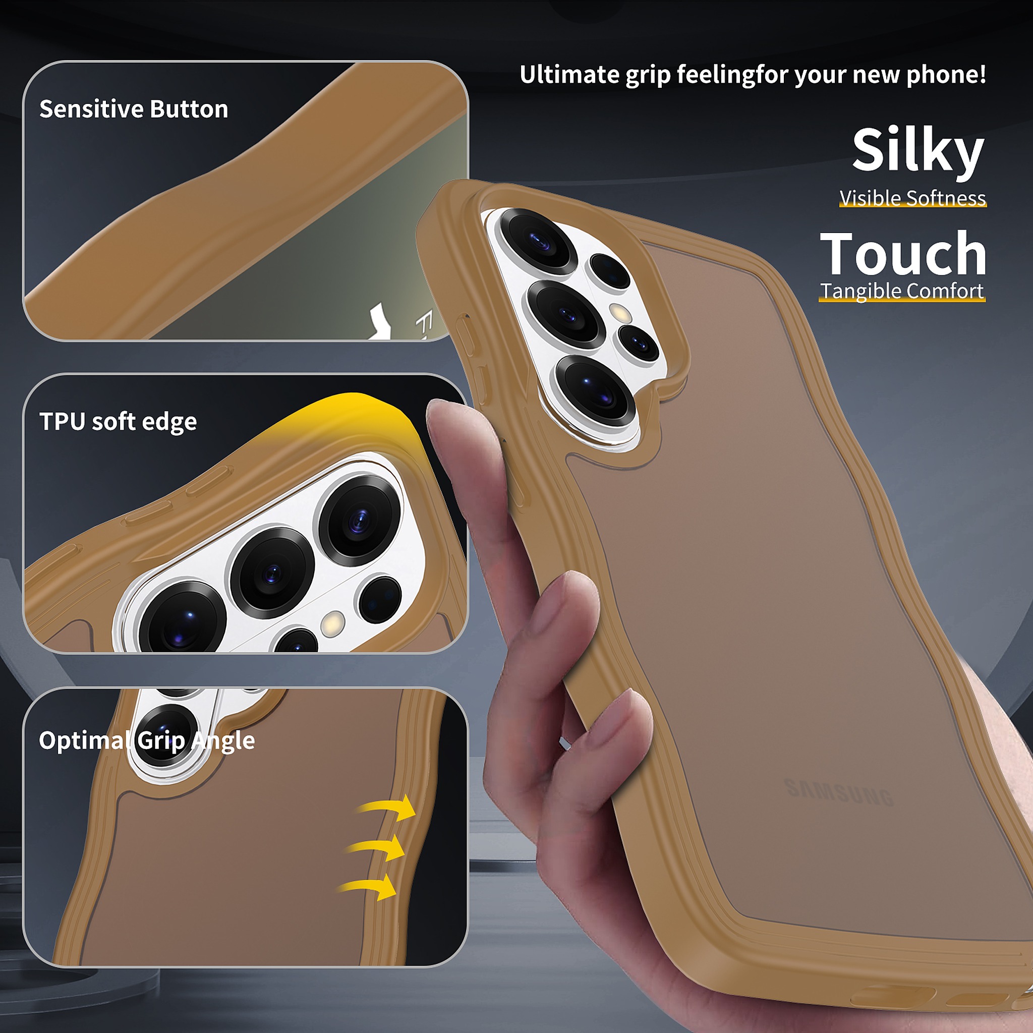 SendaFit Wavy Matte Two-in-One Case for Galaxy S26 Ultra detail 9