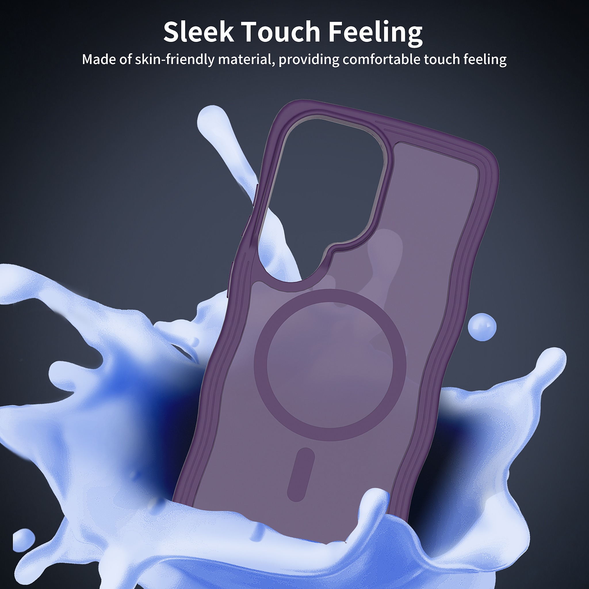 SendaFit Wavy Matte Two-in-One MagSafe Case for Galaxy S26 Ultra detail 11