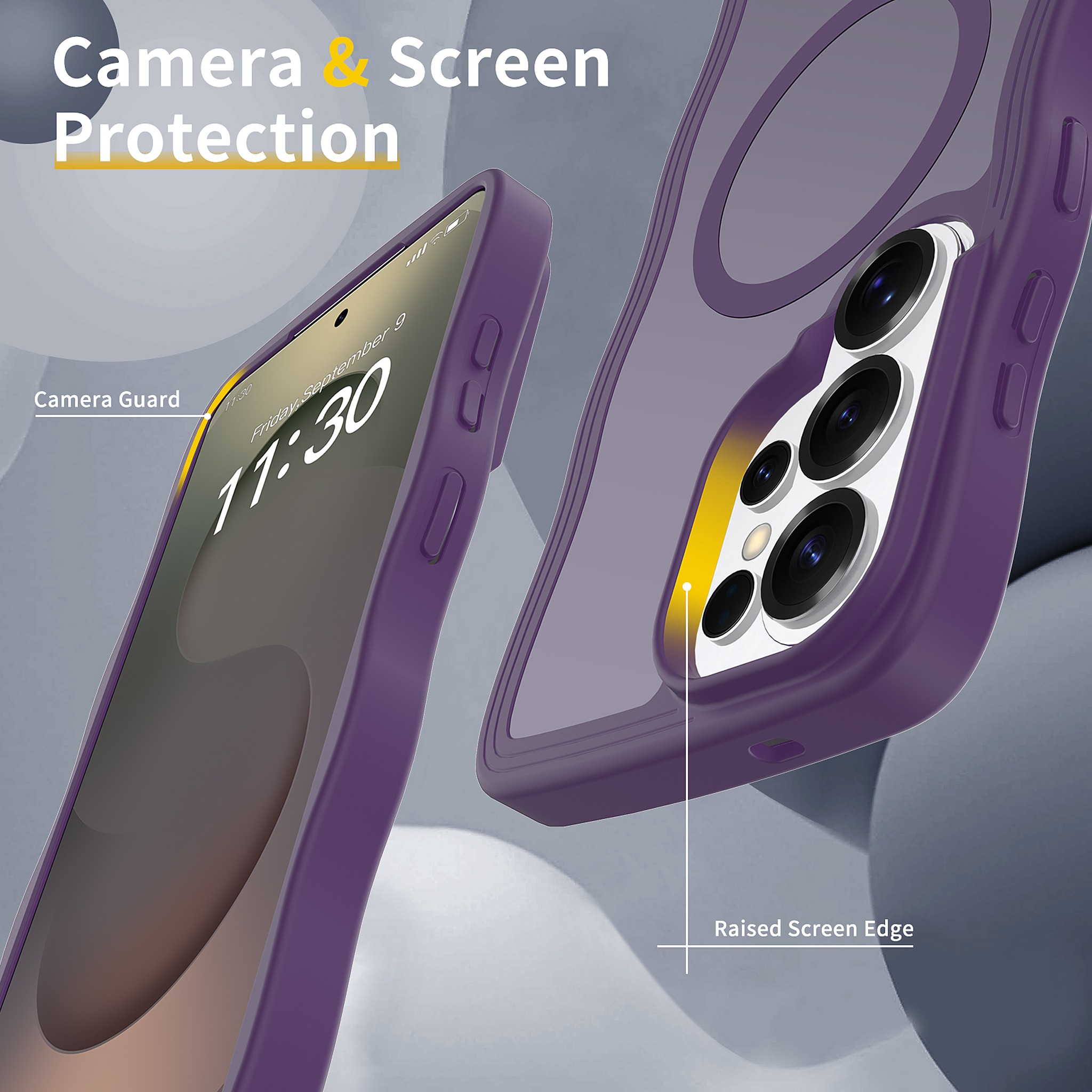 SendaFit Wavy Matte Two-in-One MagSafe Case for Galaxy S26 Ultra detail 13