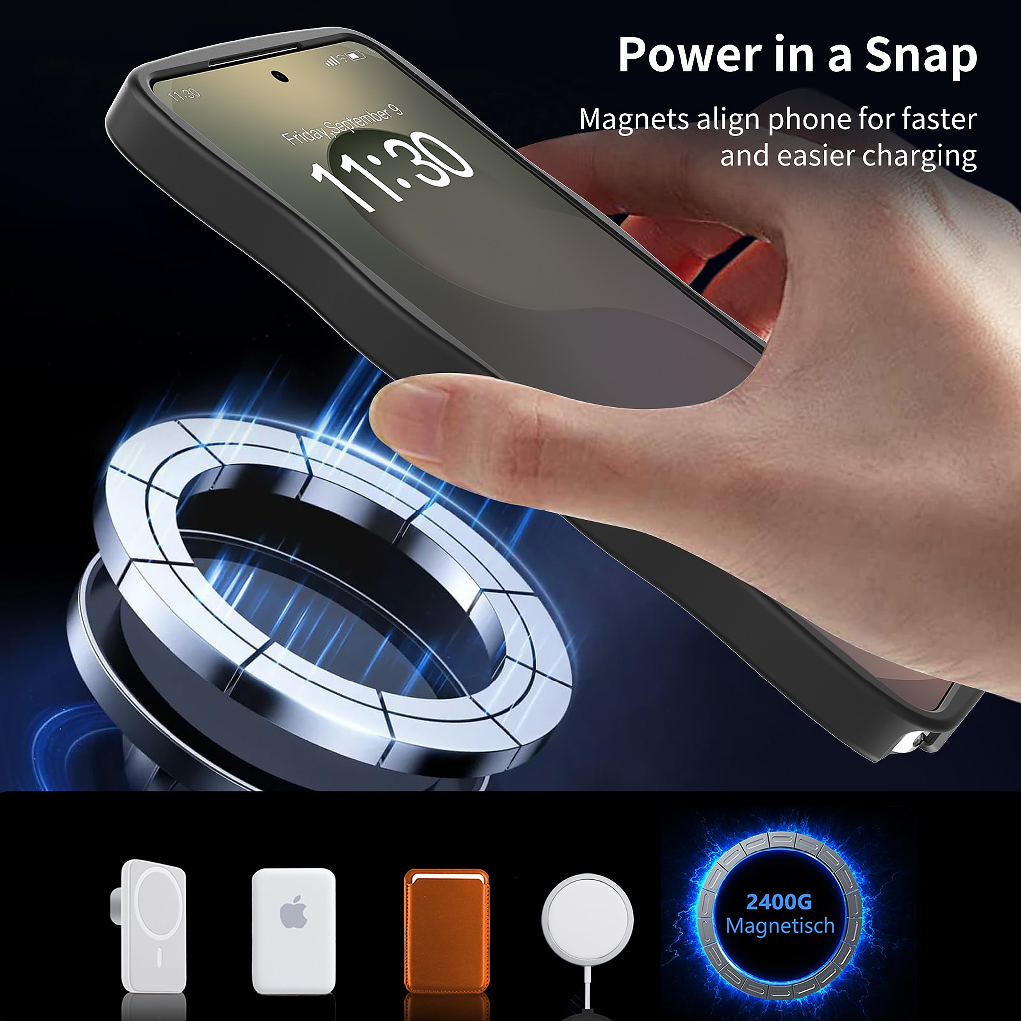 SendaFit Wavy Matte Two-in-One MagSafe Case for Galaxy S26 Ultra detail 17