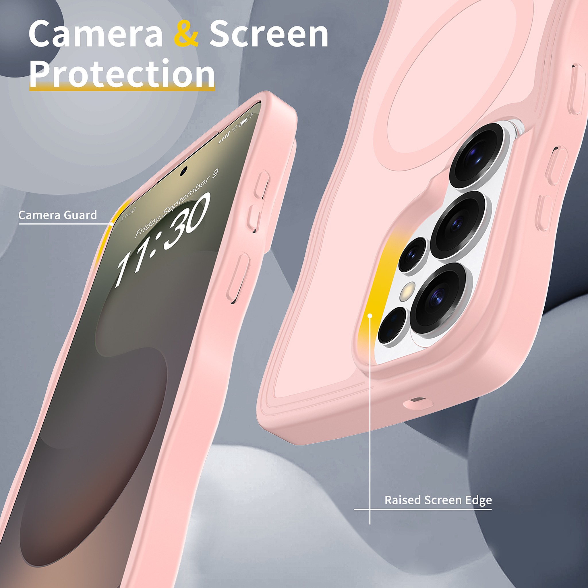 SendaFit Wavy Matte Two-in-One MagSafe Case for Galaxy S26 Ultra detail 2