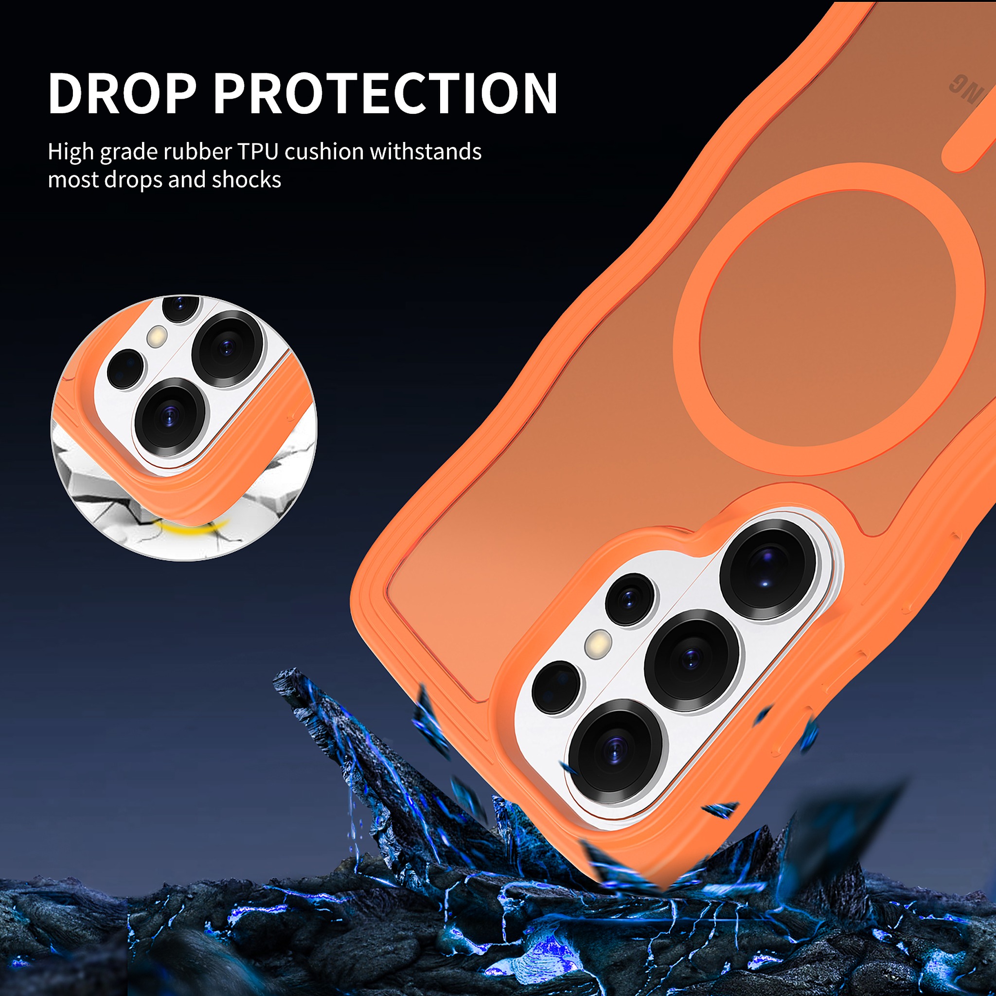 SendaFit Wavy Matte Two-in-One MagSafe Case for Galaxy S26 Ultra detail 22