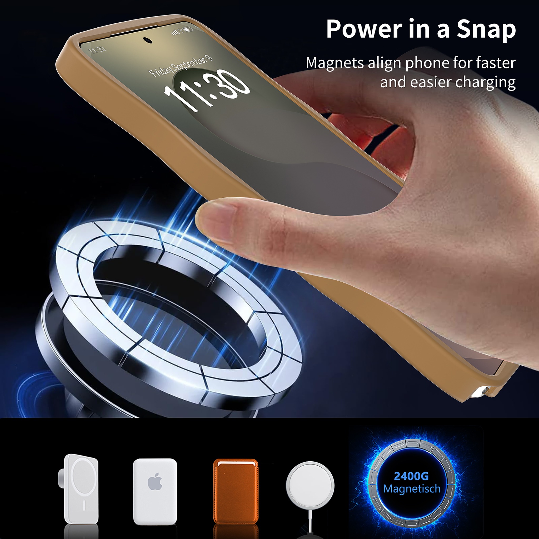 SendaFit Wavy Matte Two-in-One MagSafe Case for Galaxy S26 Ultra detail 25