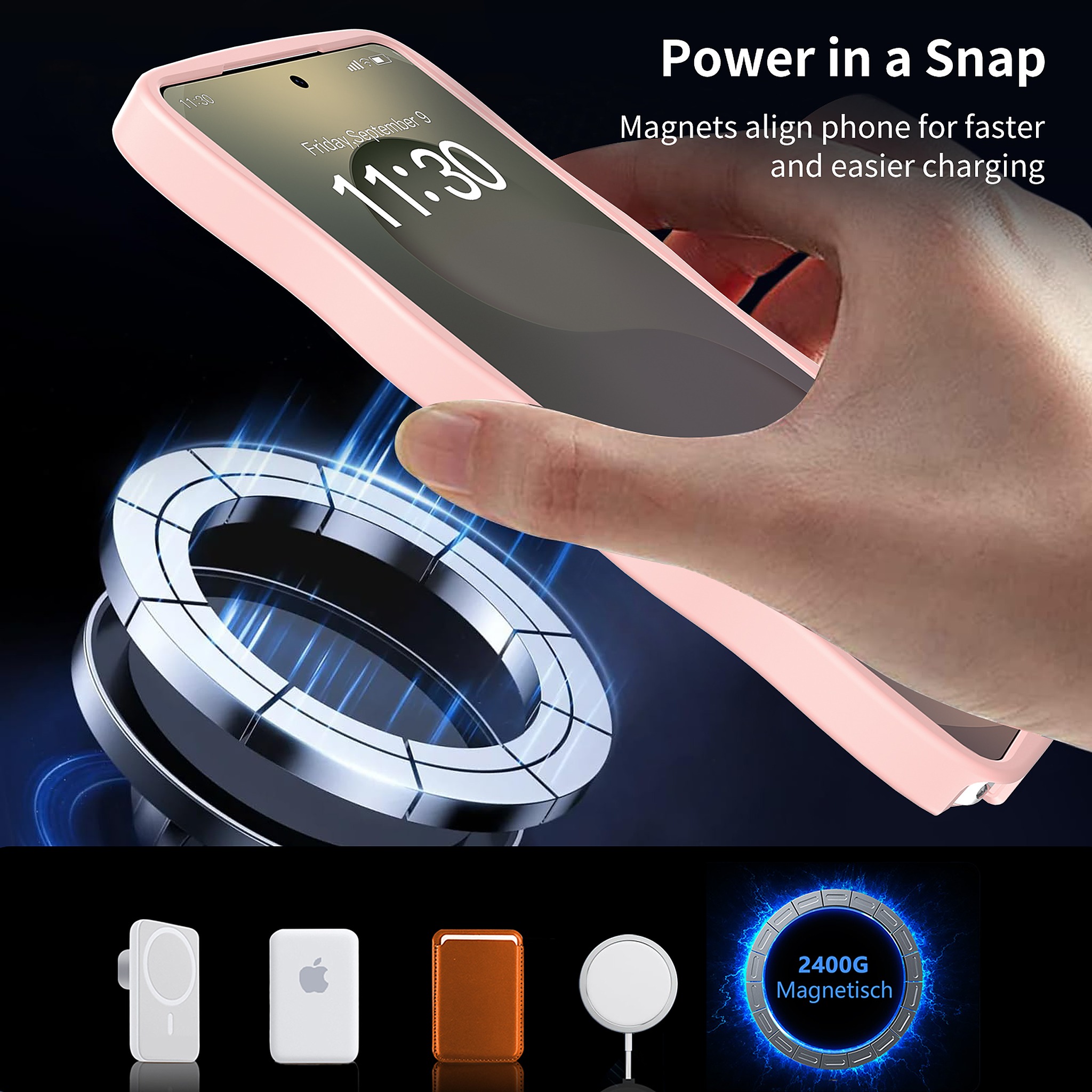 SendaFit Wavy Matte Two-in-One MagSafe Case for Galaxy S26 Ultra detail 29