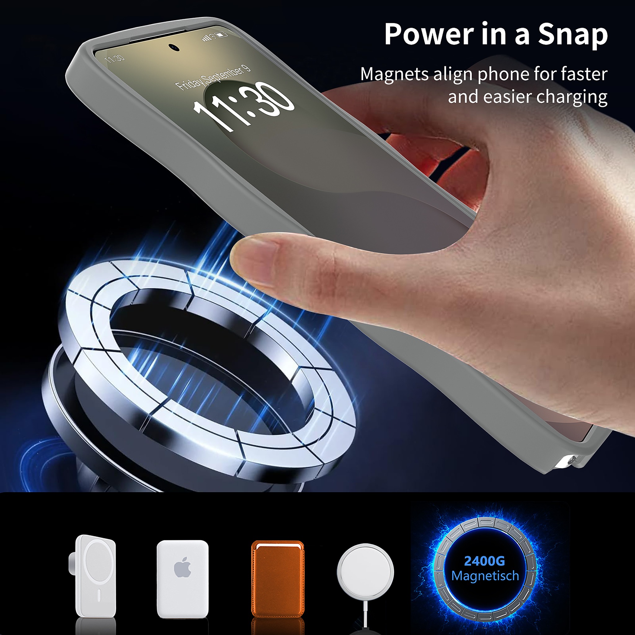 SendaFit Wavy Matte Two-in-One MagSafe Case for Galaxy S26 Ultra detail 6