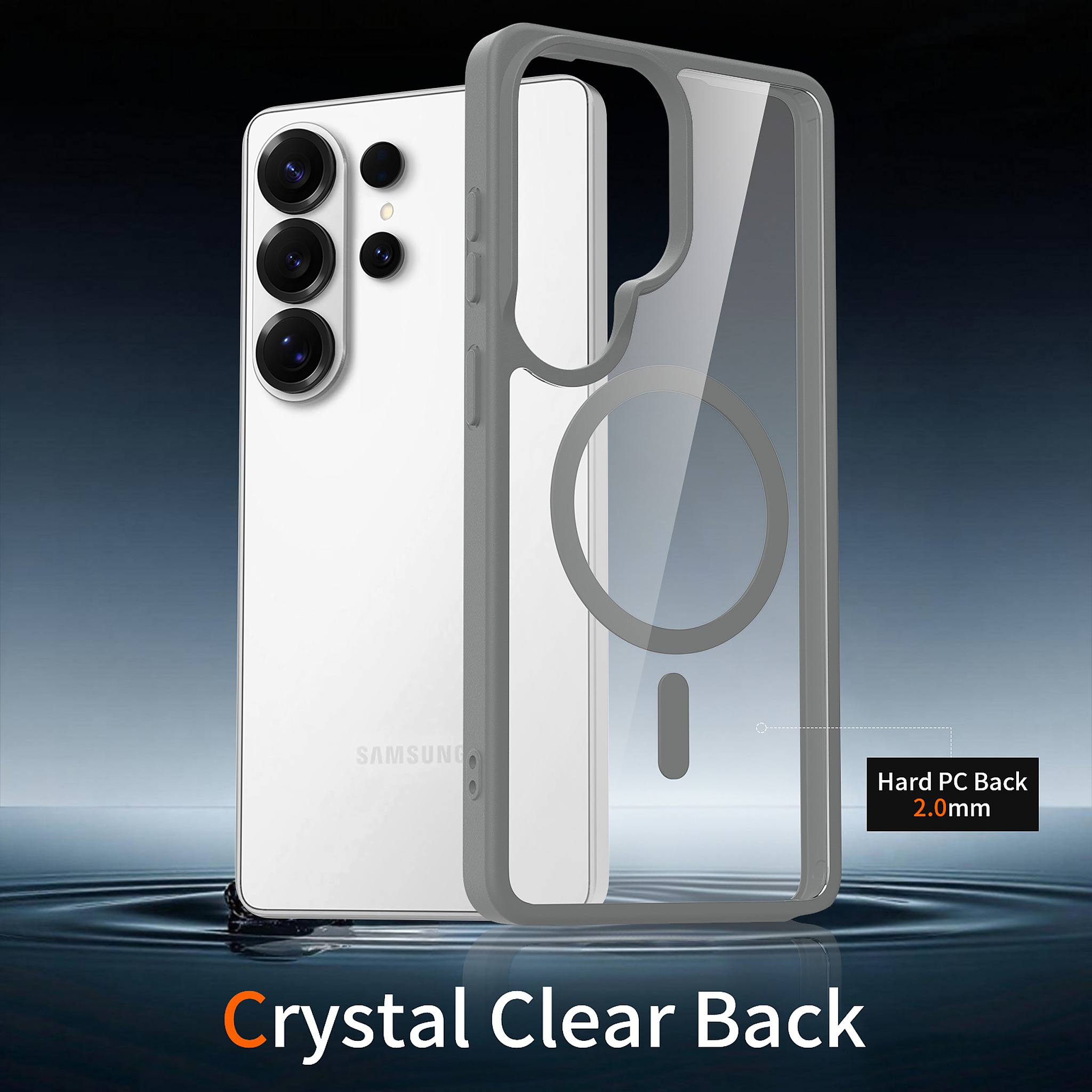 SendaFit Clear Two-in-One MagSafe Case for Galaxy S26 Ultra detail 10