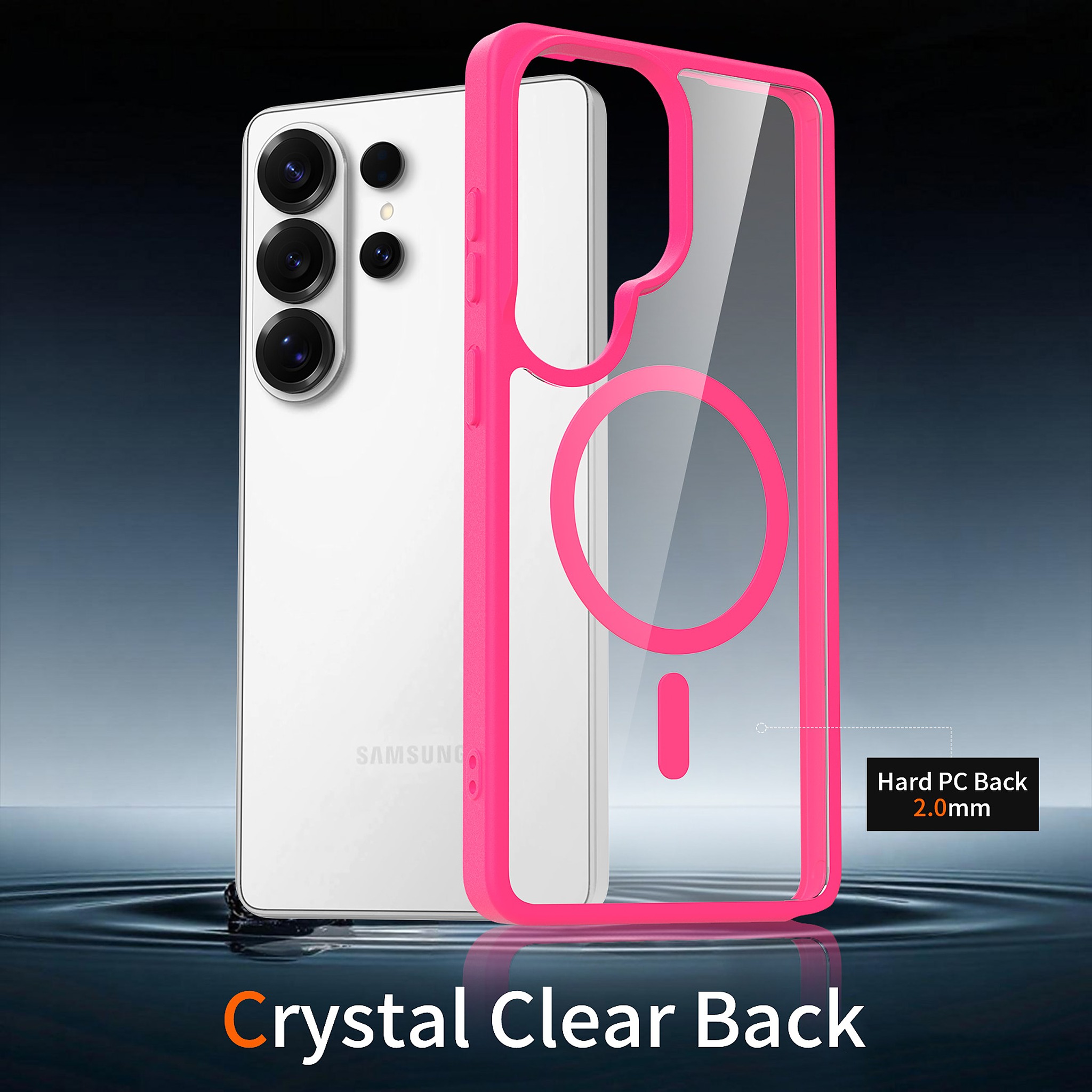 SendaFit Clear Two-in-One MagSafe Case for Galaxy S26 Ultra detail 11