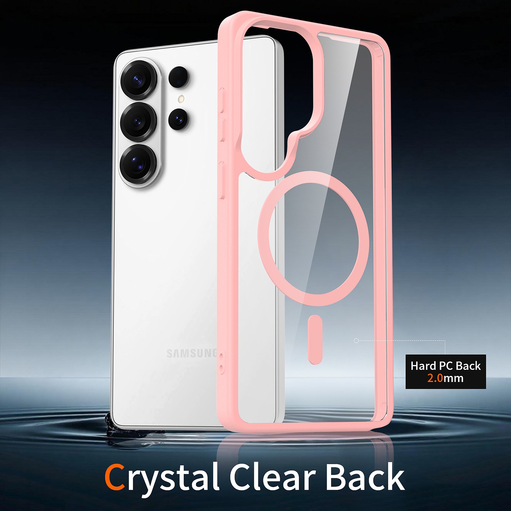 SendaFit Clear Two-in-One MagSafe Case for Galaxy S26 Ultra detail 12