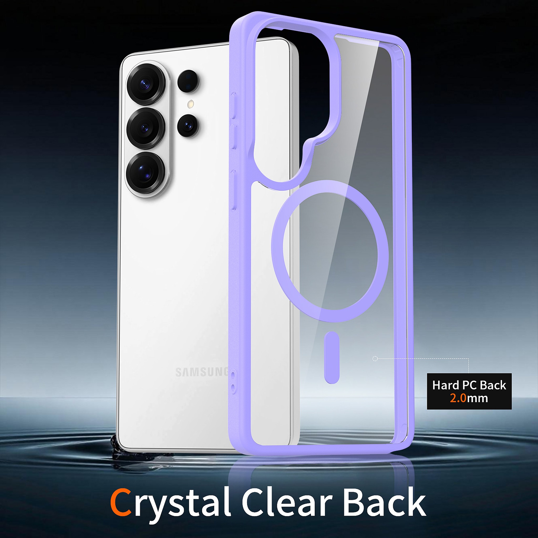 SendaFit Clear Two-in-One MagSafe Case for Galaxy S26 Ultra detail 13