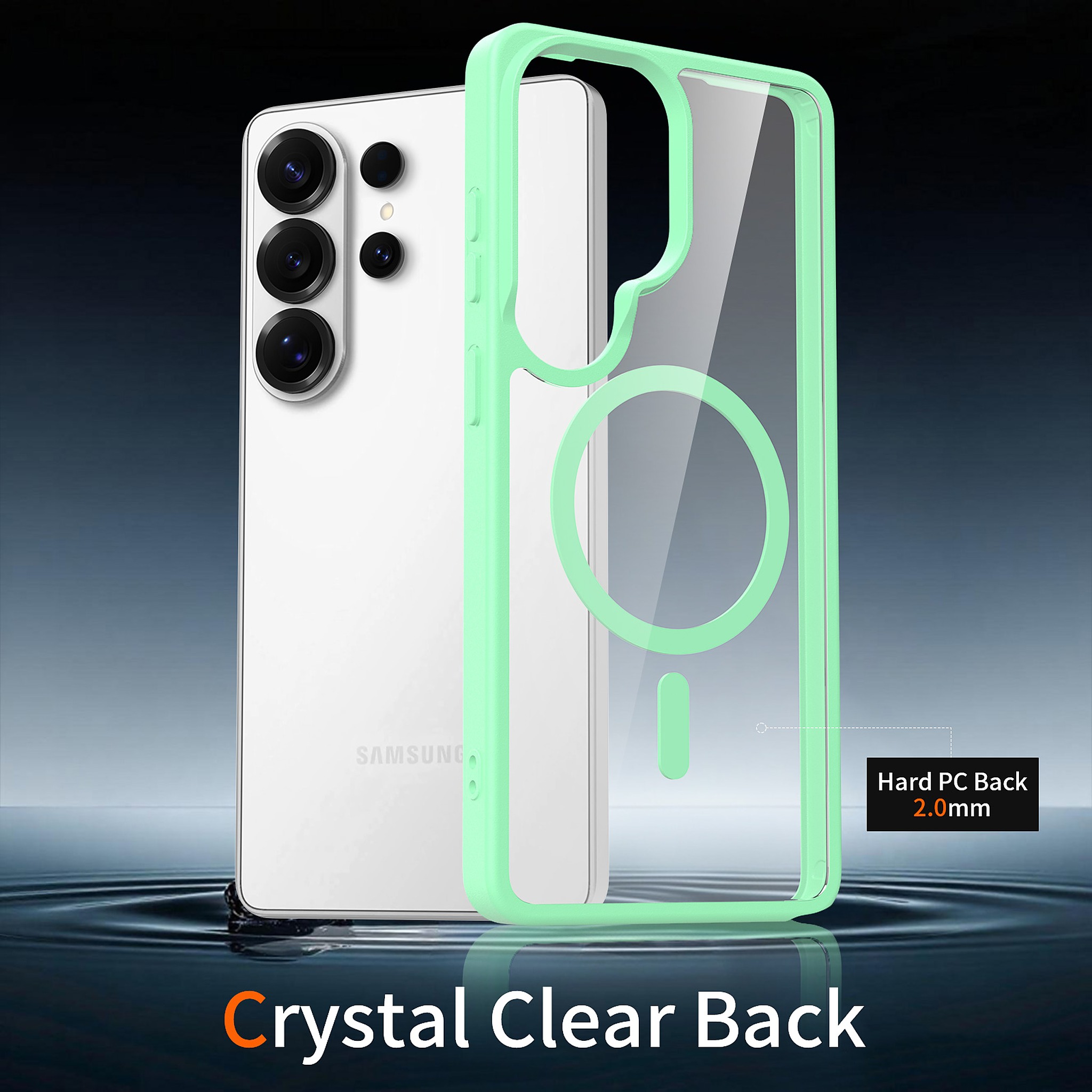 SendaFit Clear Two-in-One MagSafe Case for Galaxy S26 Ultra detail 14