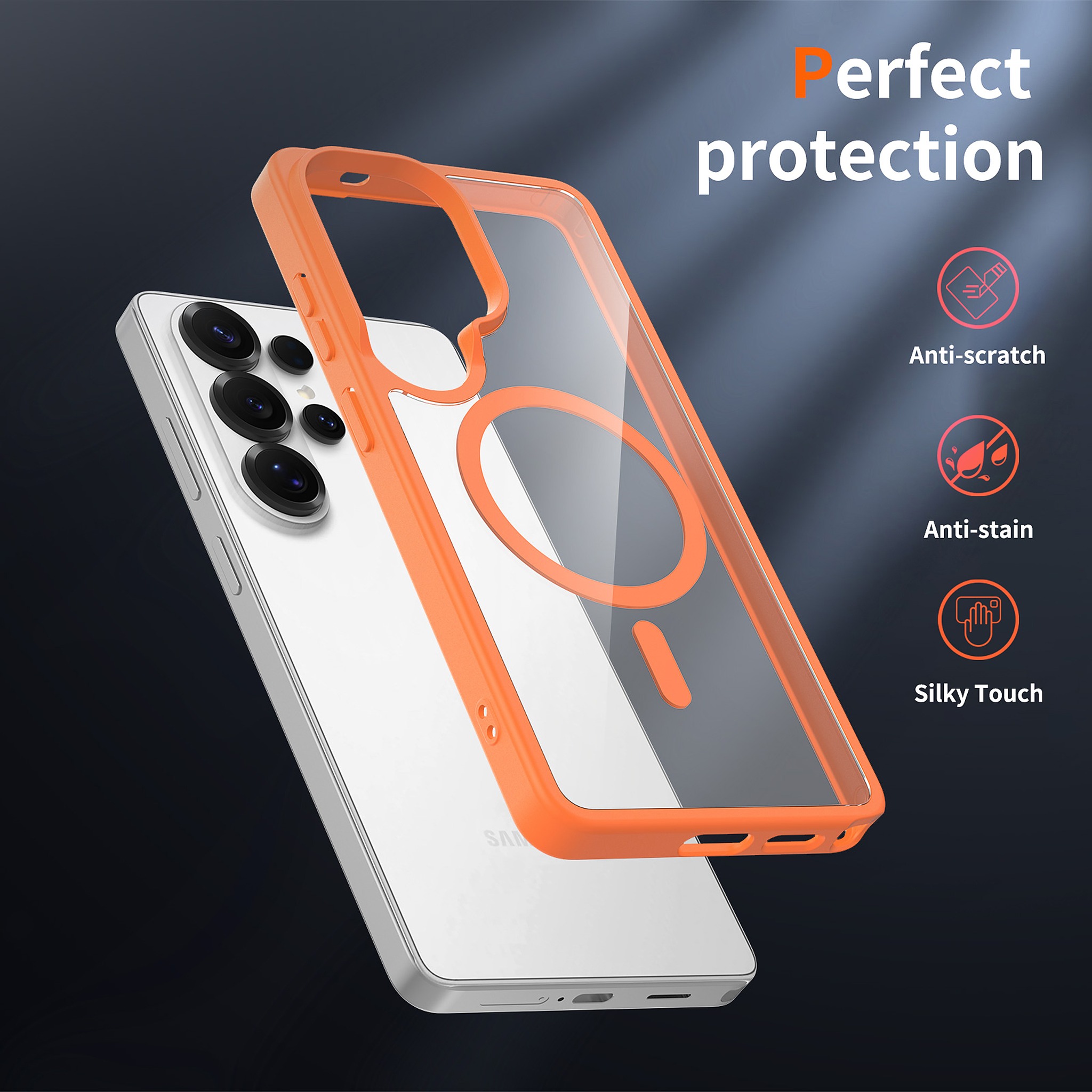 SendaFit Clear Two-in-One MagSafe Case for Galaxy S26 Ultra detail 17