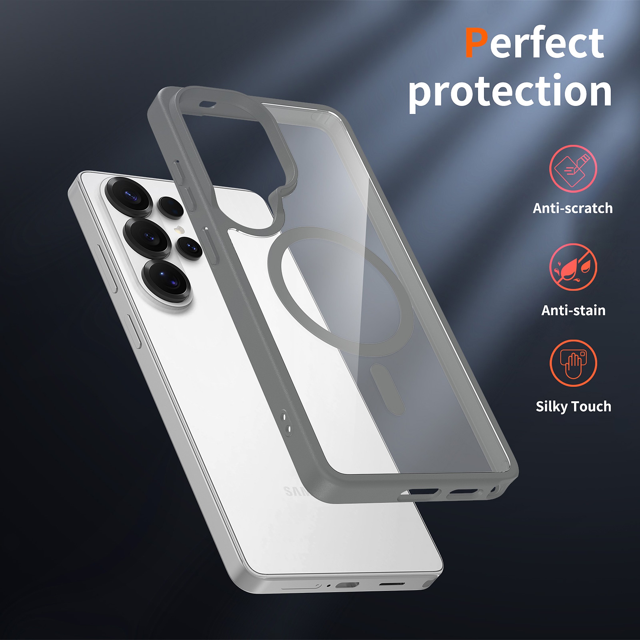 SendaFit Clear Two-in-One MagSafe Case for Galaxy S26 Ultra detail 18