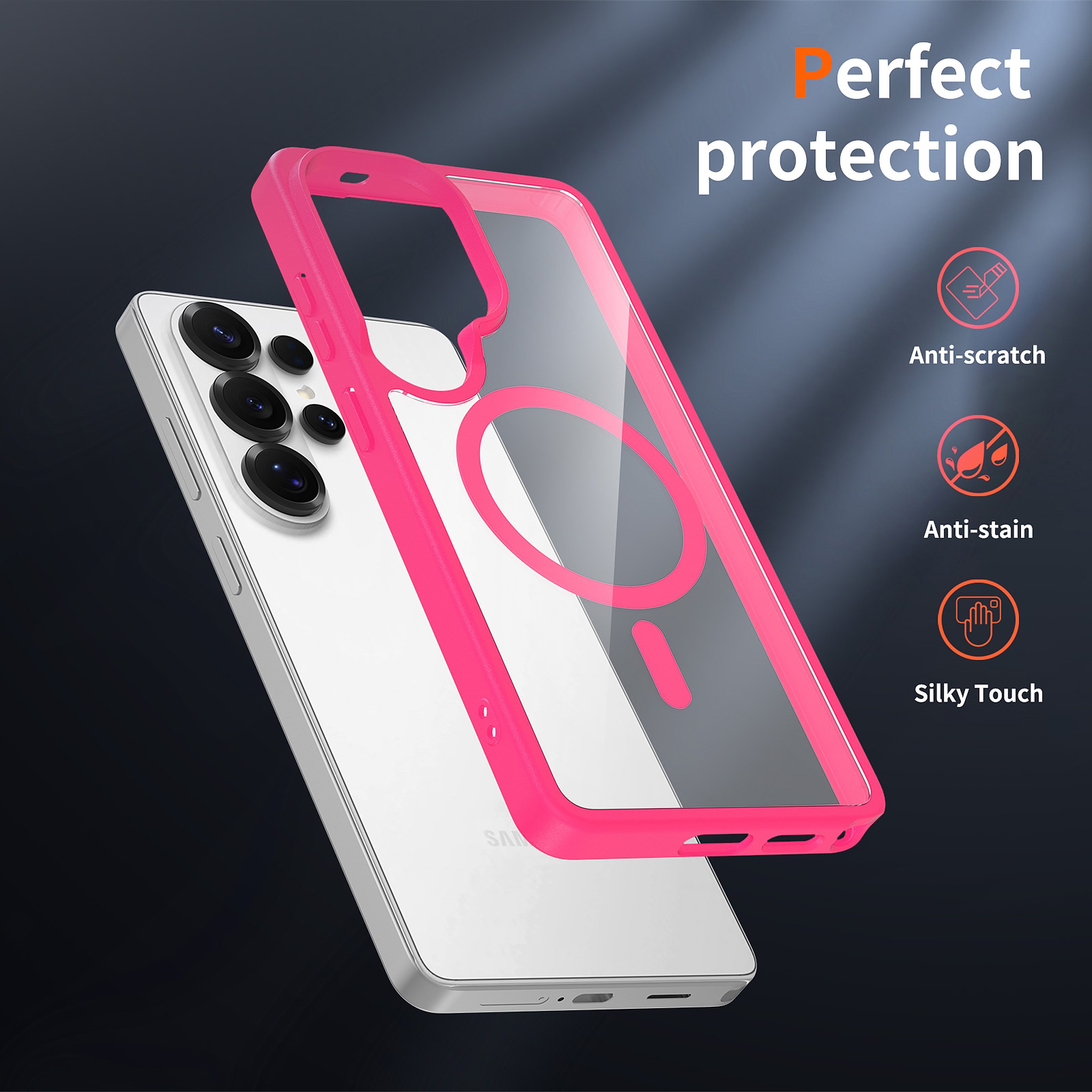 SendaFit Clear Two-in-One MagSafe Case for Galaxy S26 Ultra detail 19