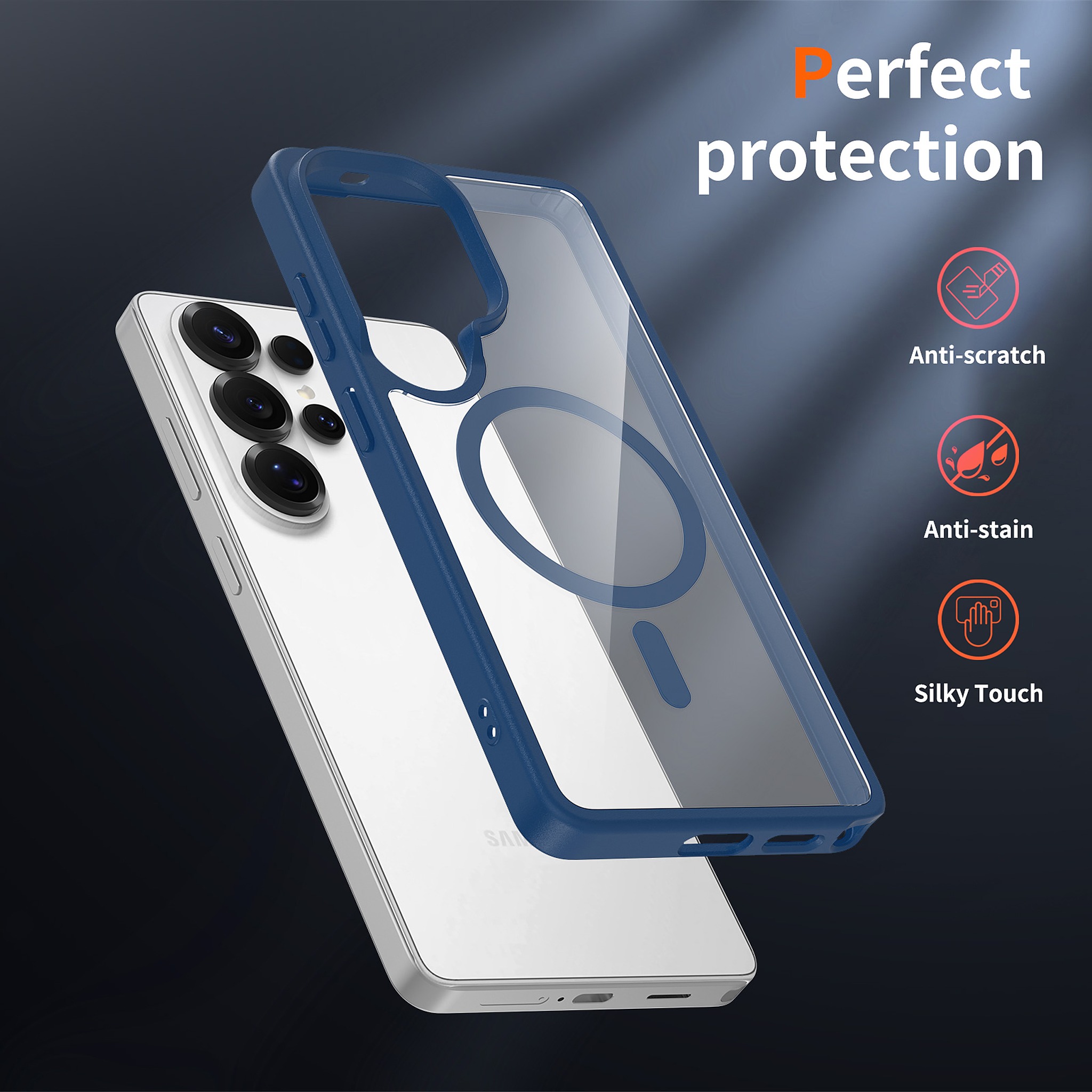 SendaFit Clear Two-in-One MagSafe Case for Galaxy S26 Ultra detail 23