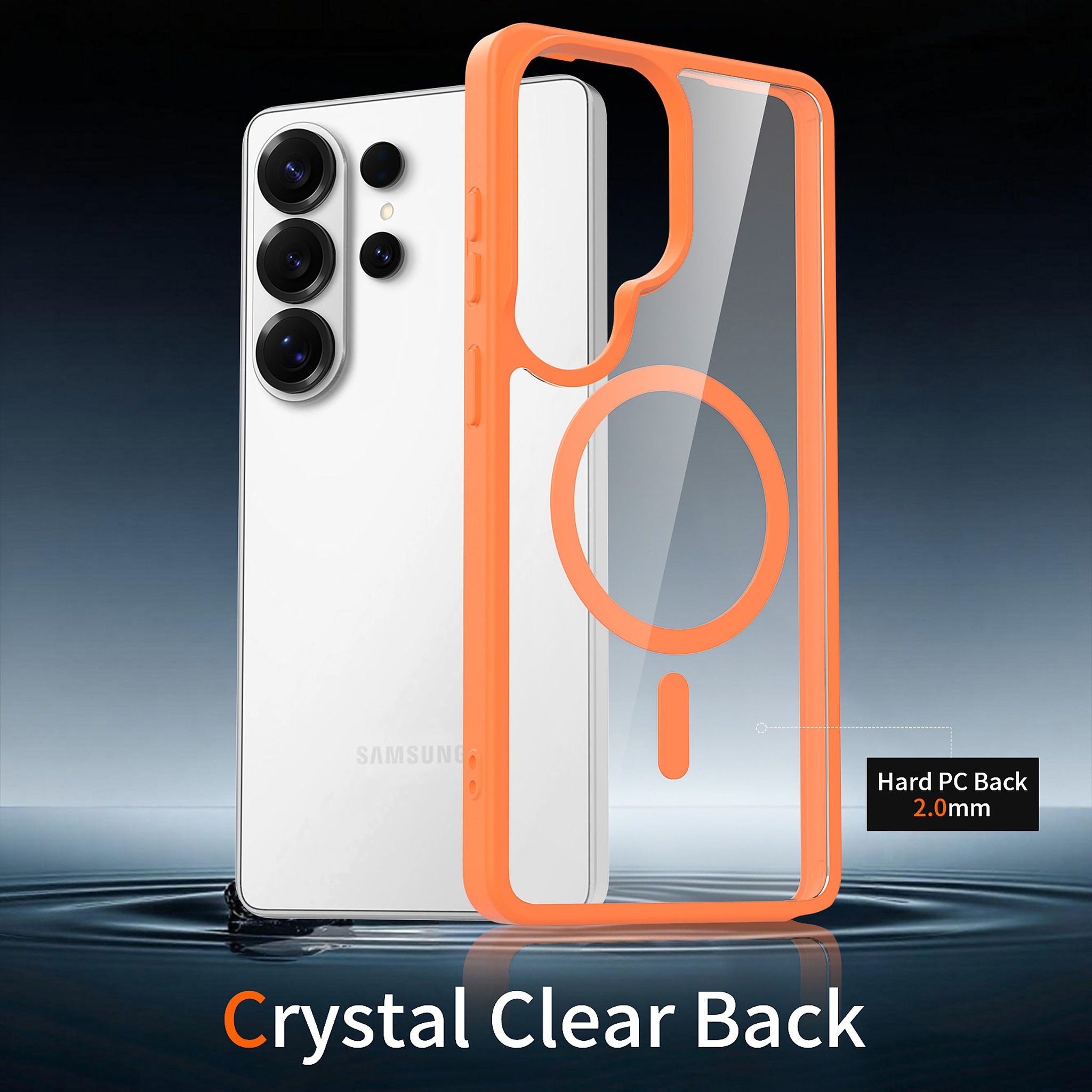 SendaFit Clear Two-in-One MagSafe Case for Galaxy S26 Ultra detail 9